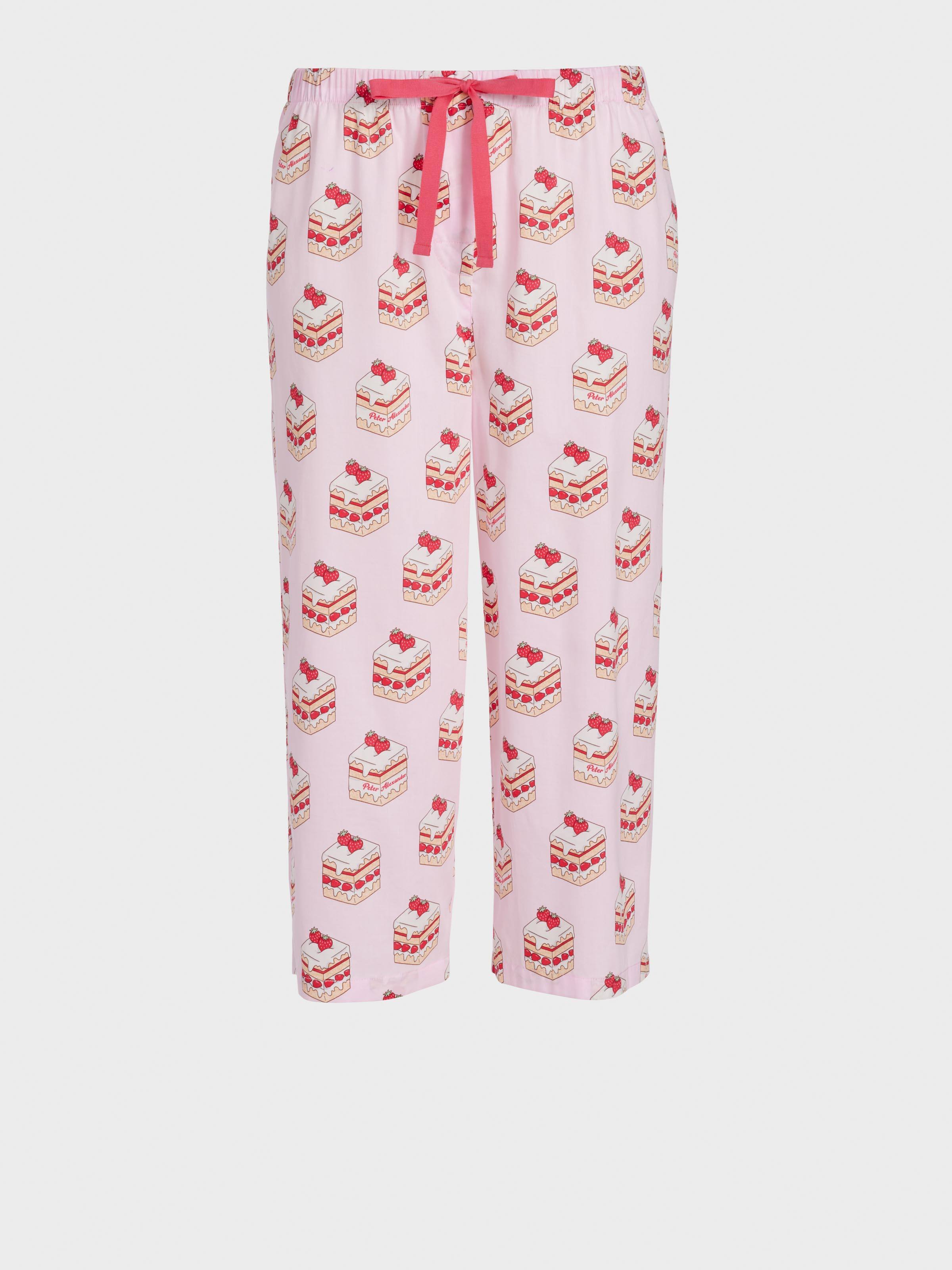 Sweet Cakes 100% Cotton 3/4 Pj Pant