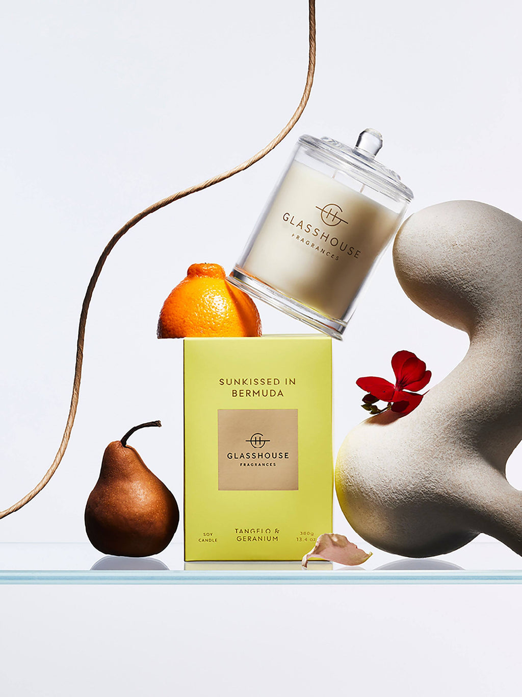 Glasshouse Fragrances Soy Candle 380G