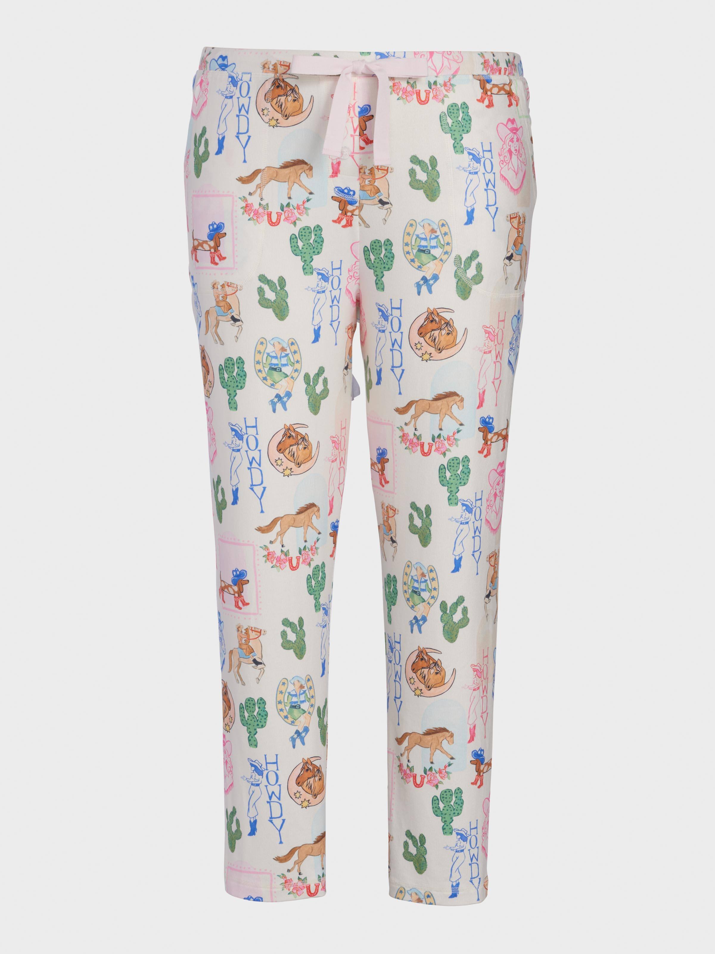 P.A. Plus Western Plush Tapered Pj Pant