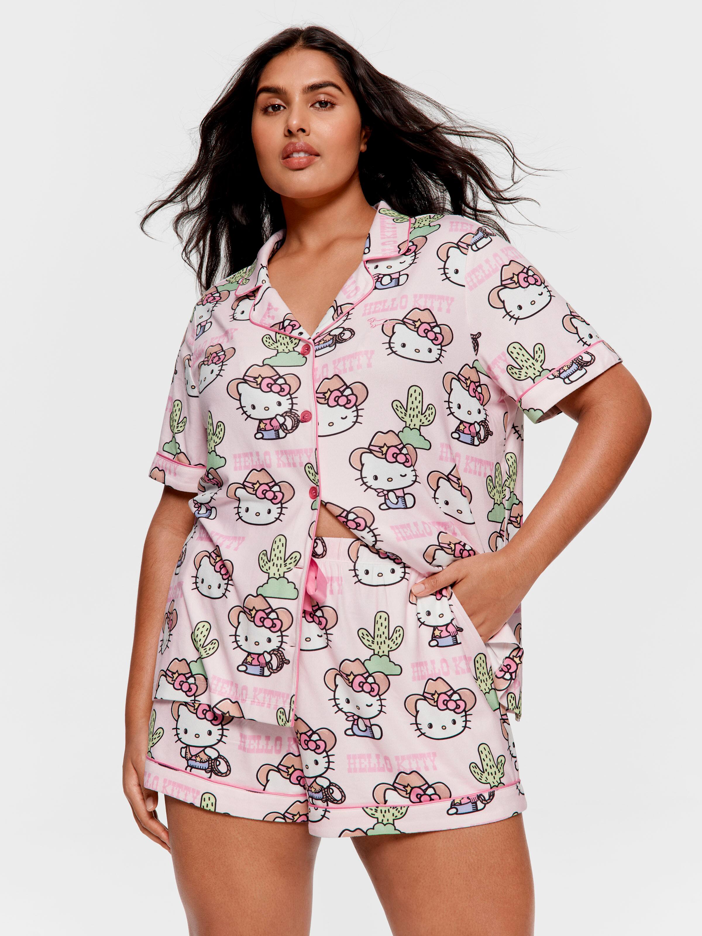 P.A. Plus Howdy  Shortie Pj Set