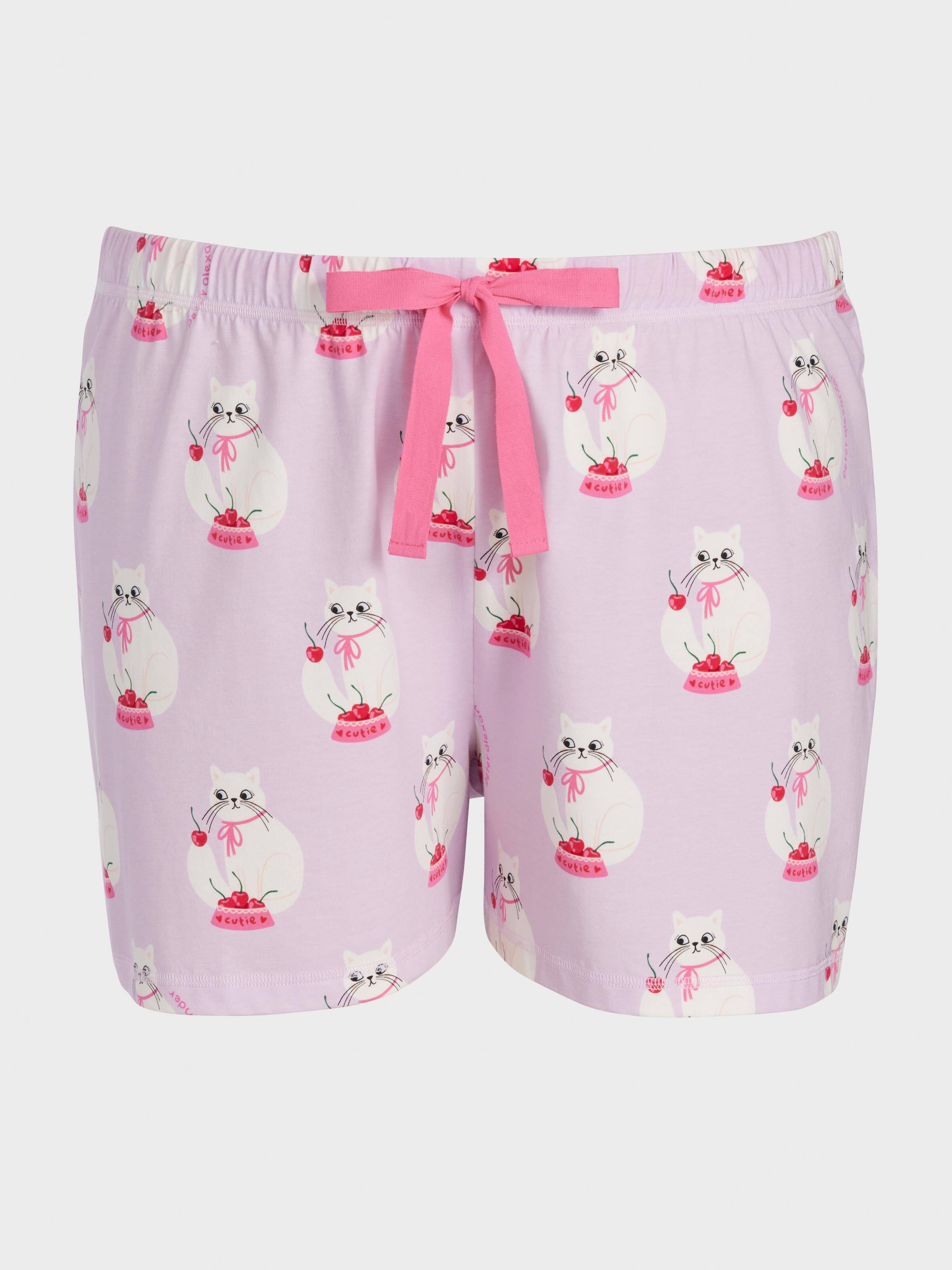 P.A. Plus Cherry Cat Mid Short