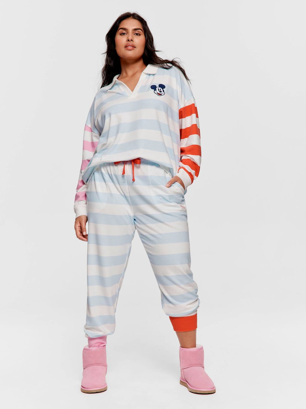P.A. Plus Pastel Stripe Easy Pj Pant