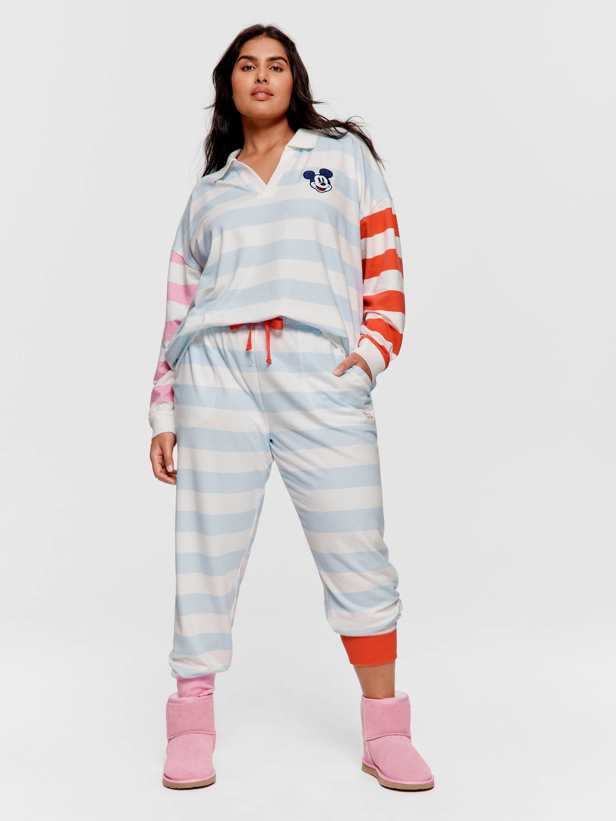 P.A. Plus Pastel Stripe Easy Pj Pant