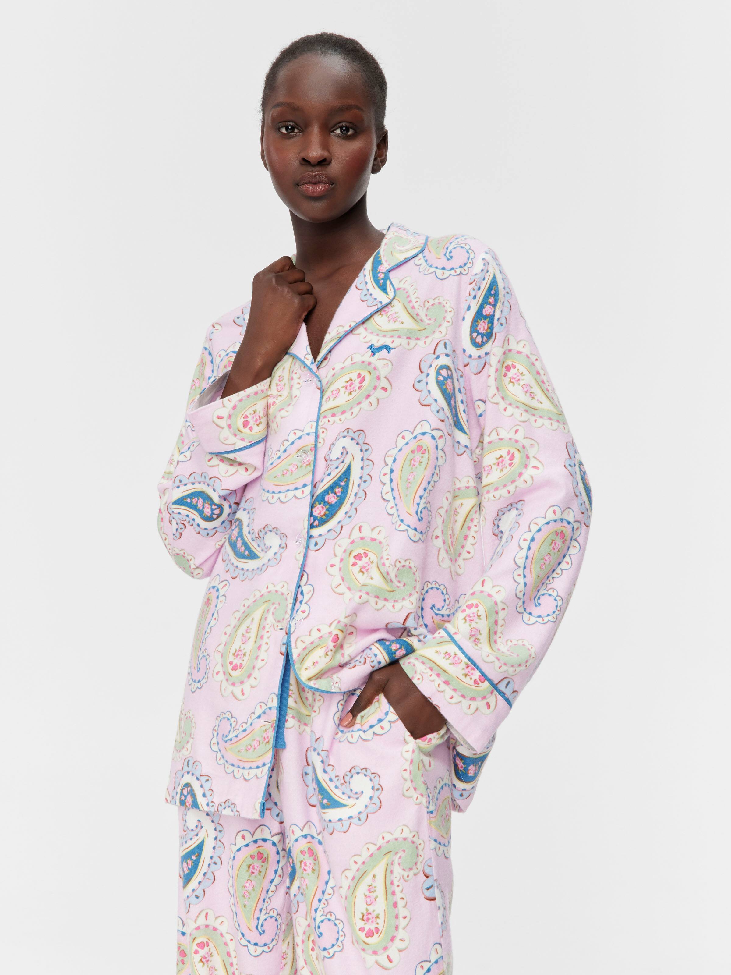 Cowgirl Paisley Bamboo Flannelette Classic Pj Set