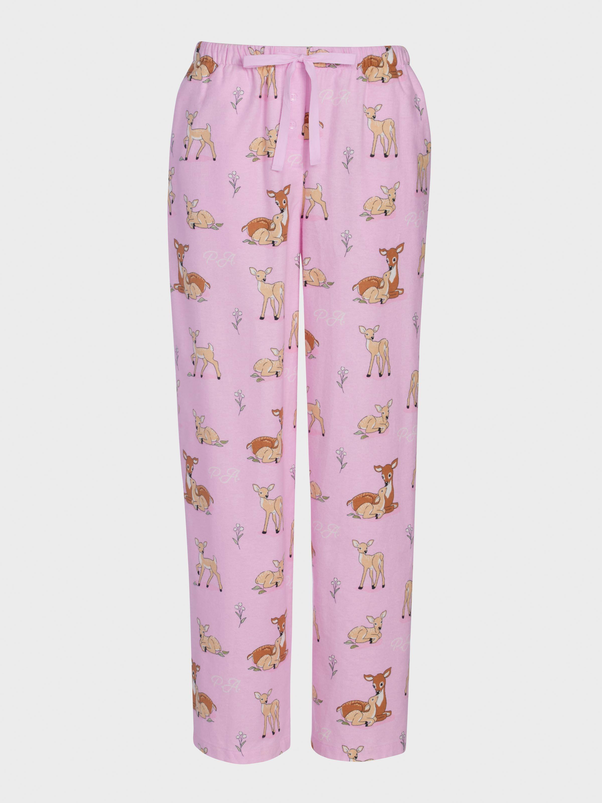 Pretty Deers Classic Flannelette Pj Pant