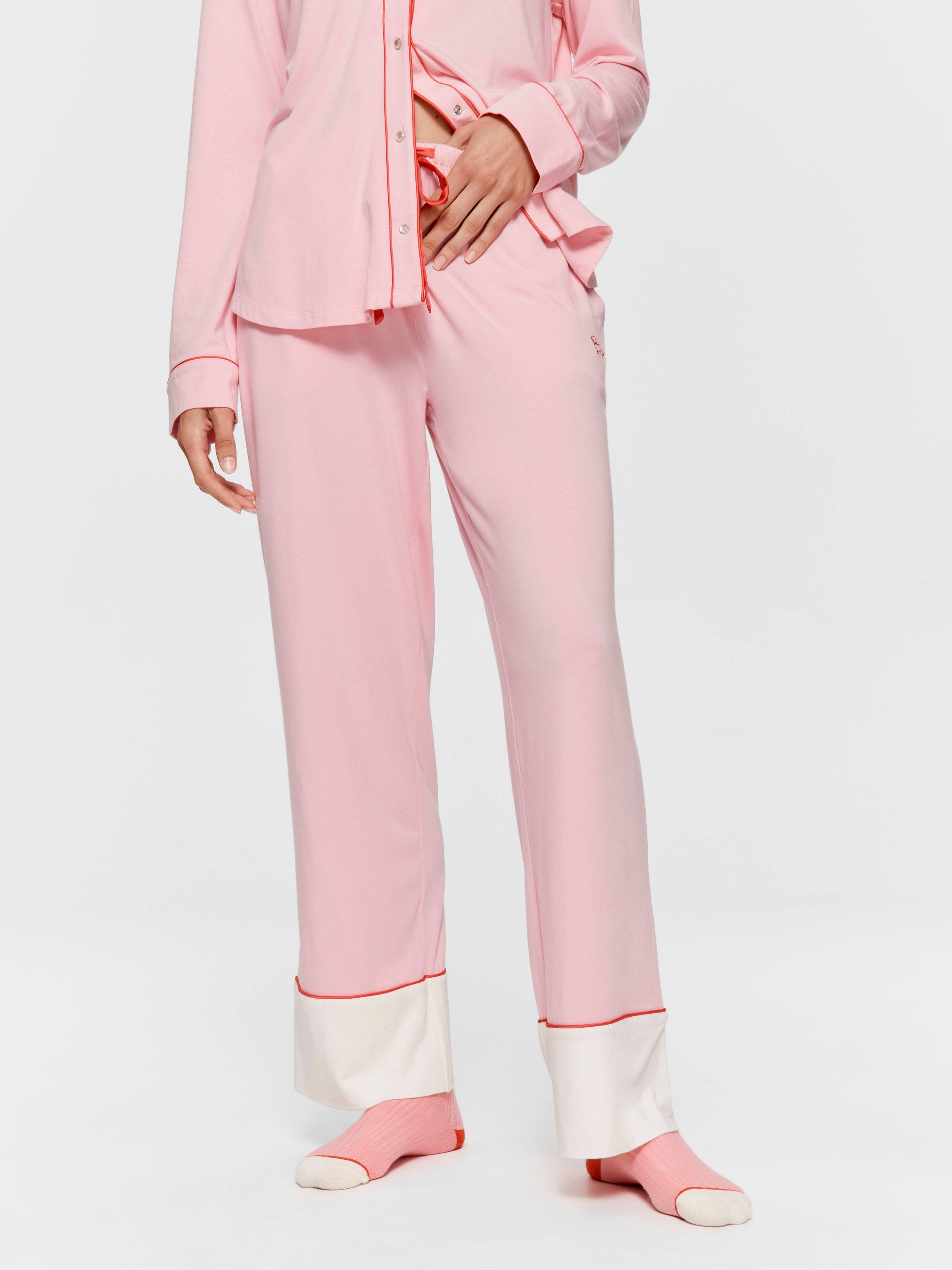 Western Bamboo Jersey Straight Leg Pj Pant