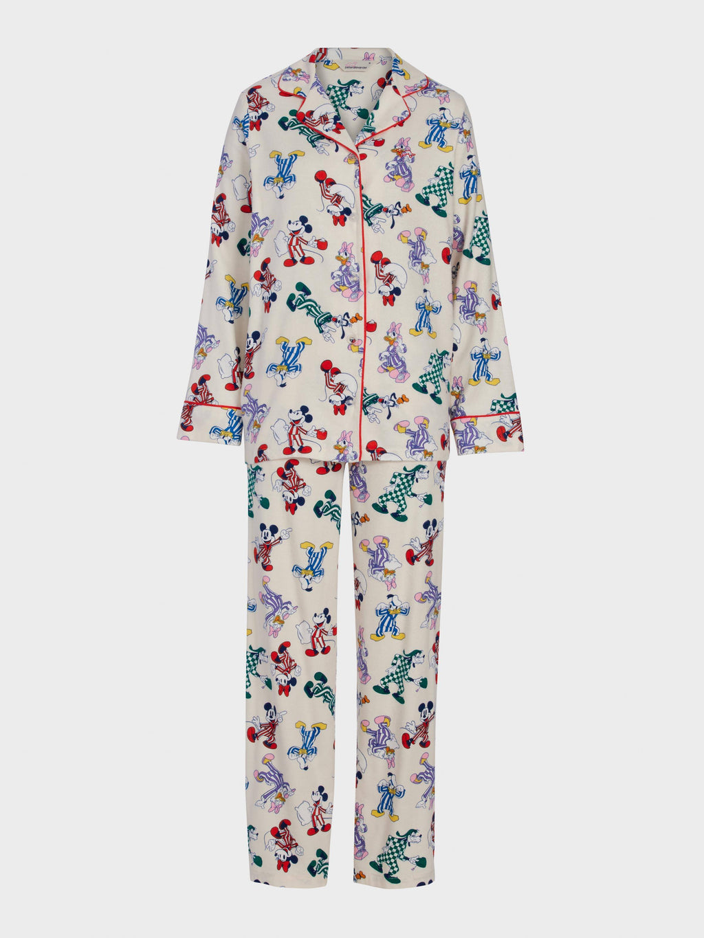 & Friends Bamboo Flannelette Classic Pj Set