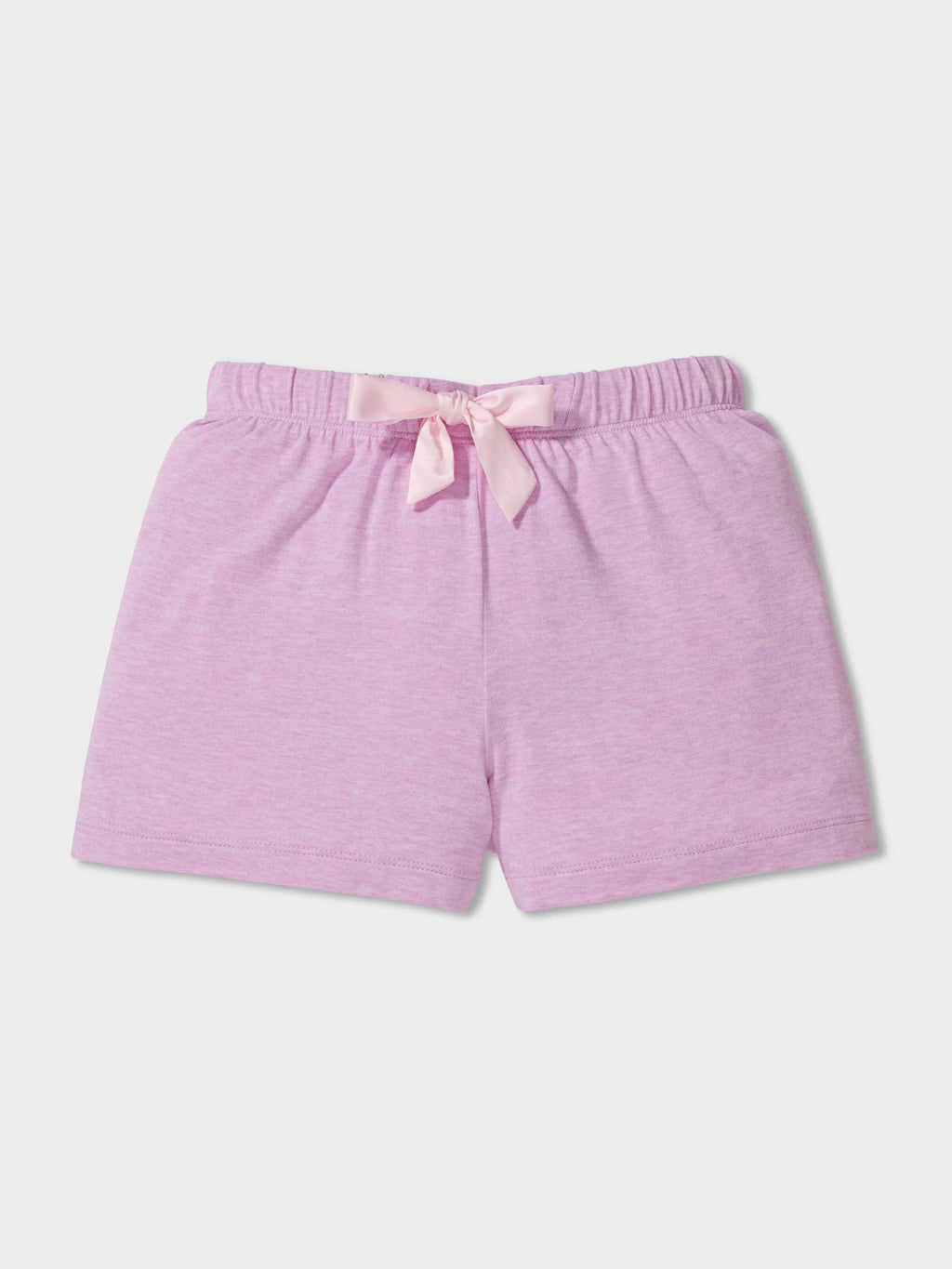 Jnr Girls Lilac Bamboo Short Classic Pj Set