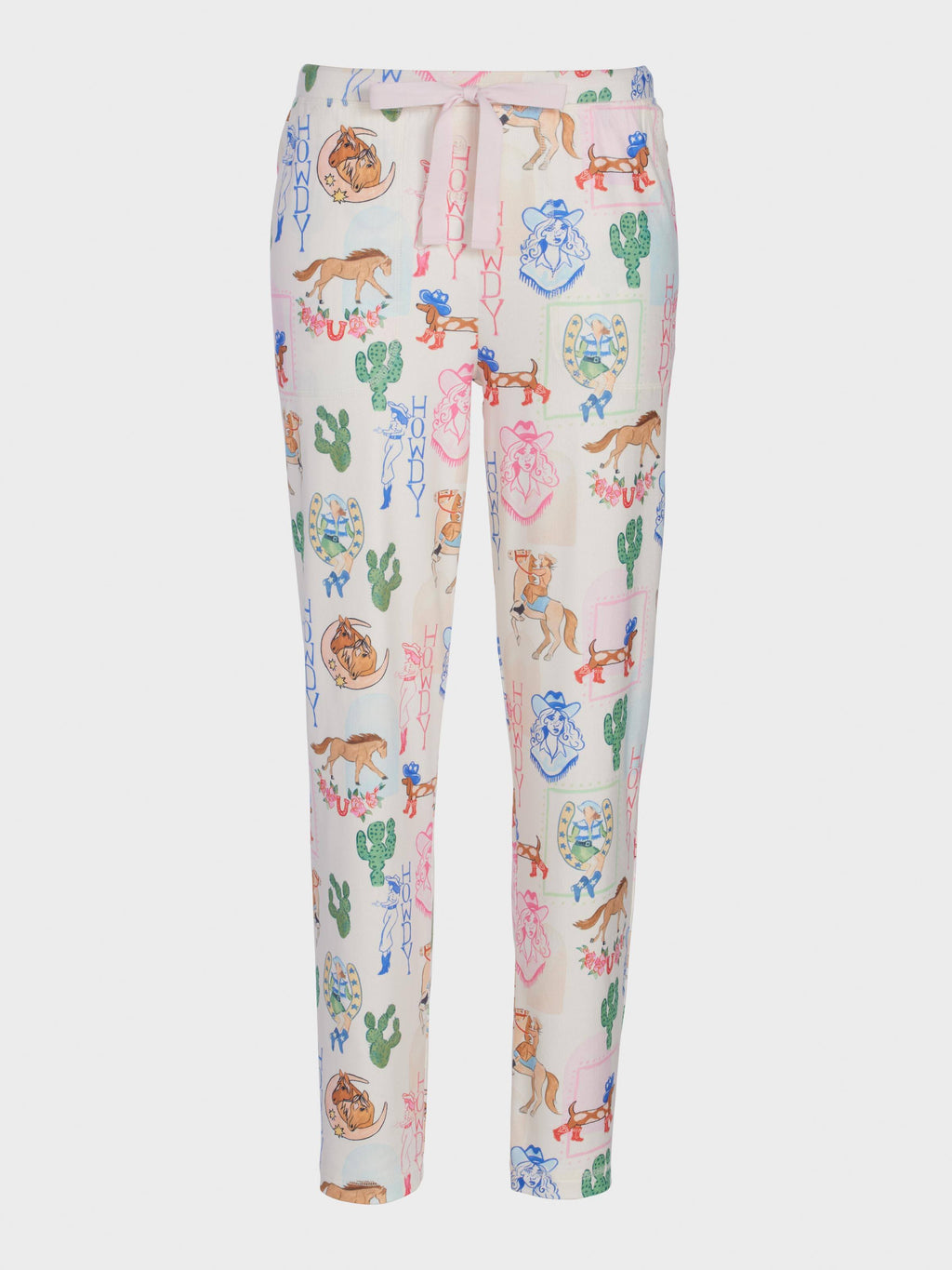 Western Plush Tapered Pj Pant