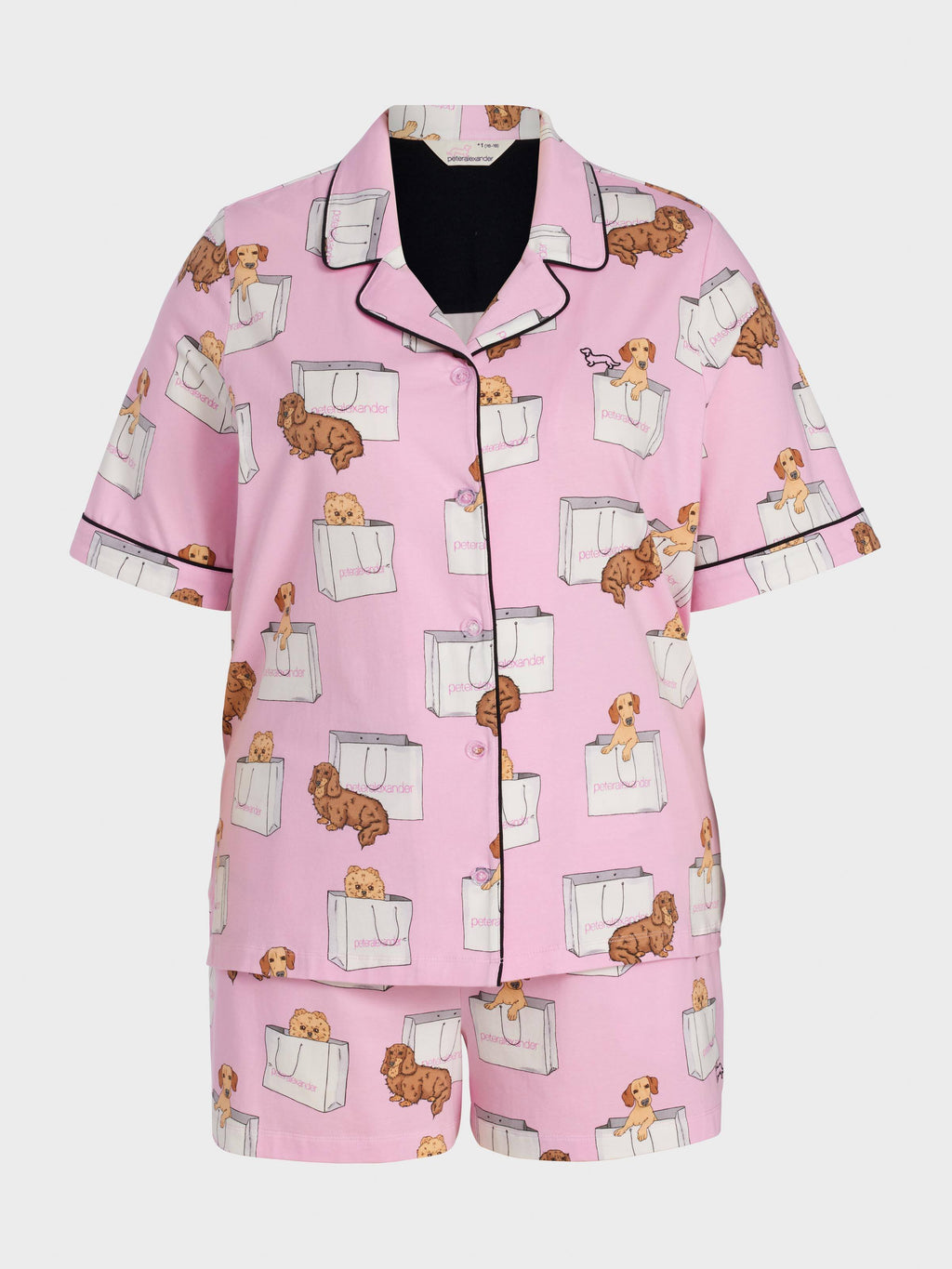 P.A. Plus Doggy Bag Shortie Pj Set