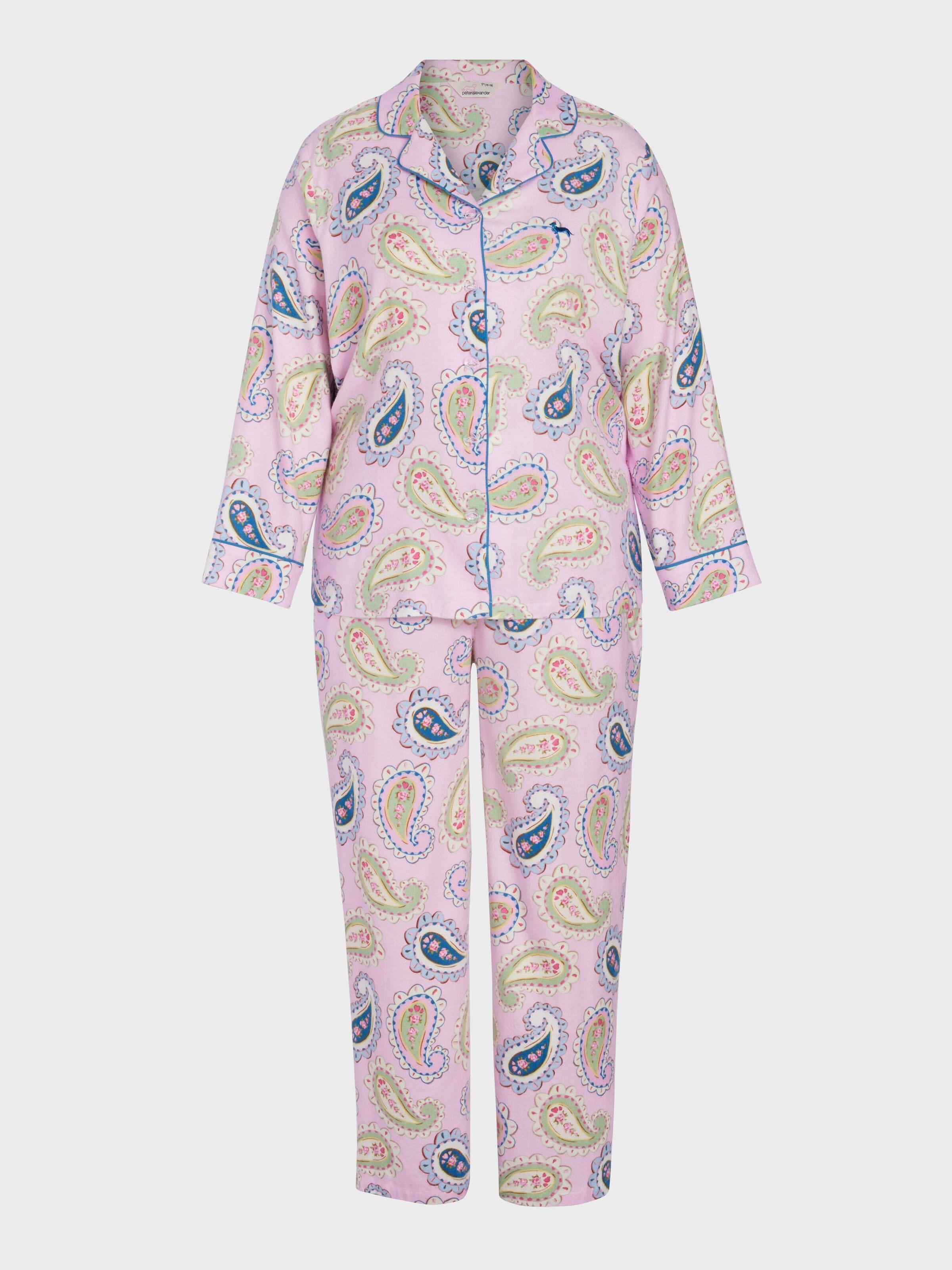 P.A. Plus Cowgirl Paisley Bamboo Flannelette Classic Pj Set