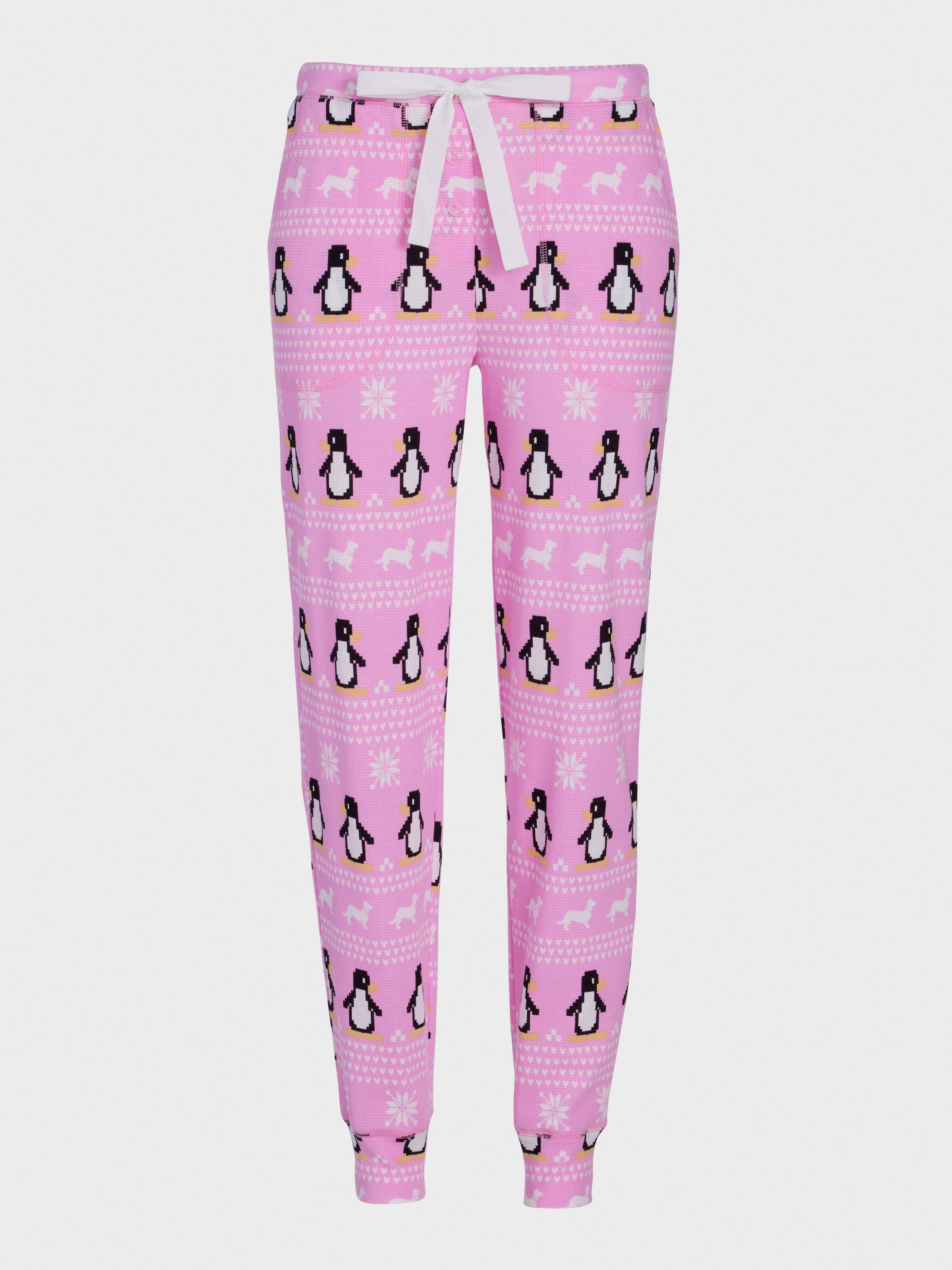 Penguin Waffle Easy Pj Pant