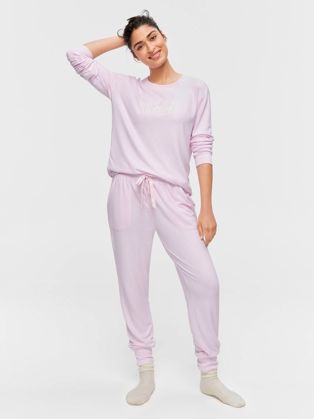 Pink Plush Easy Pj Pant
