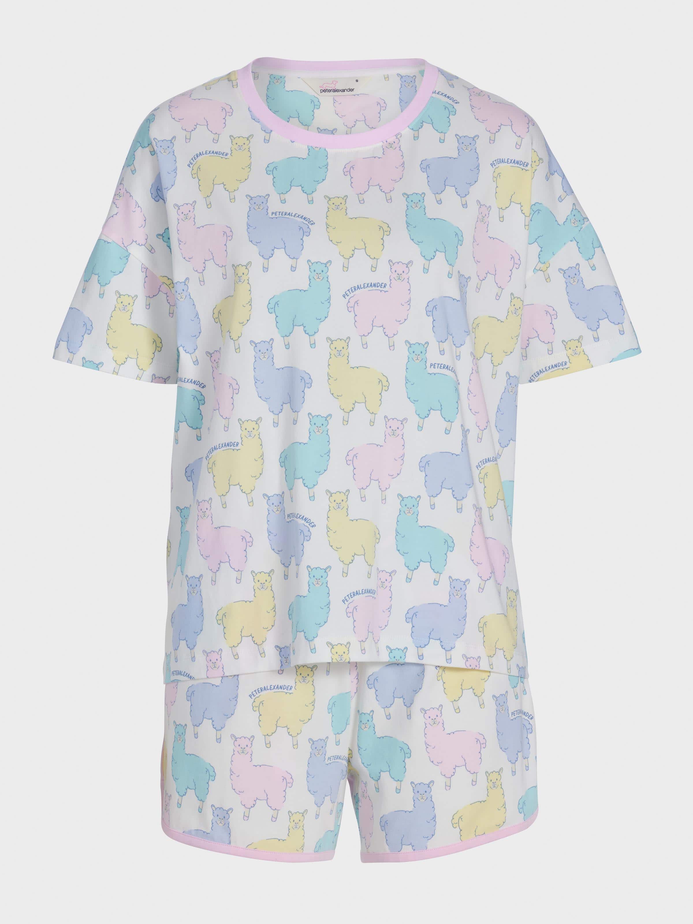 Pastel Llamas Pj Set