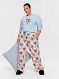 P.A. Plus Cowboy Kitty Flannelette Classic Pj Pant