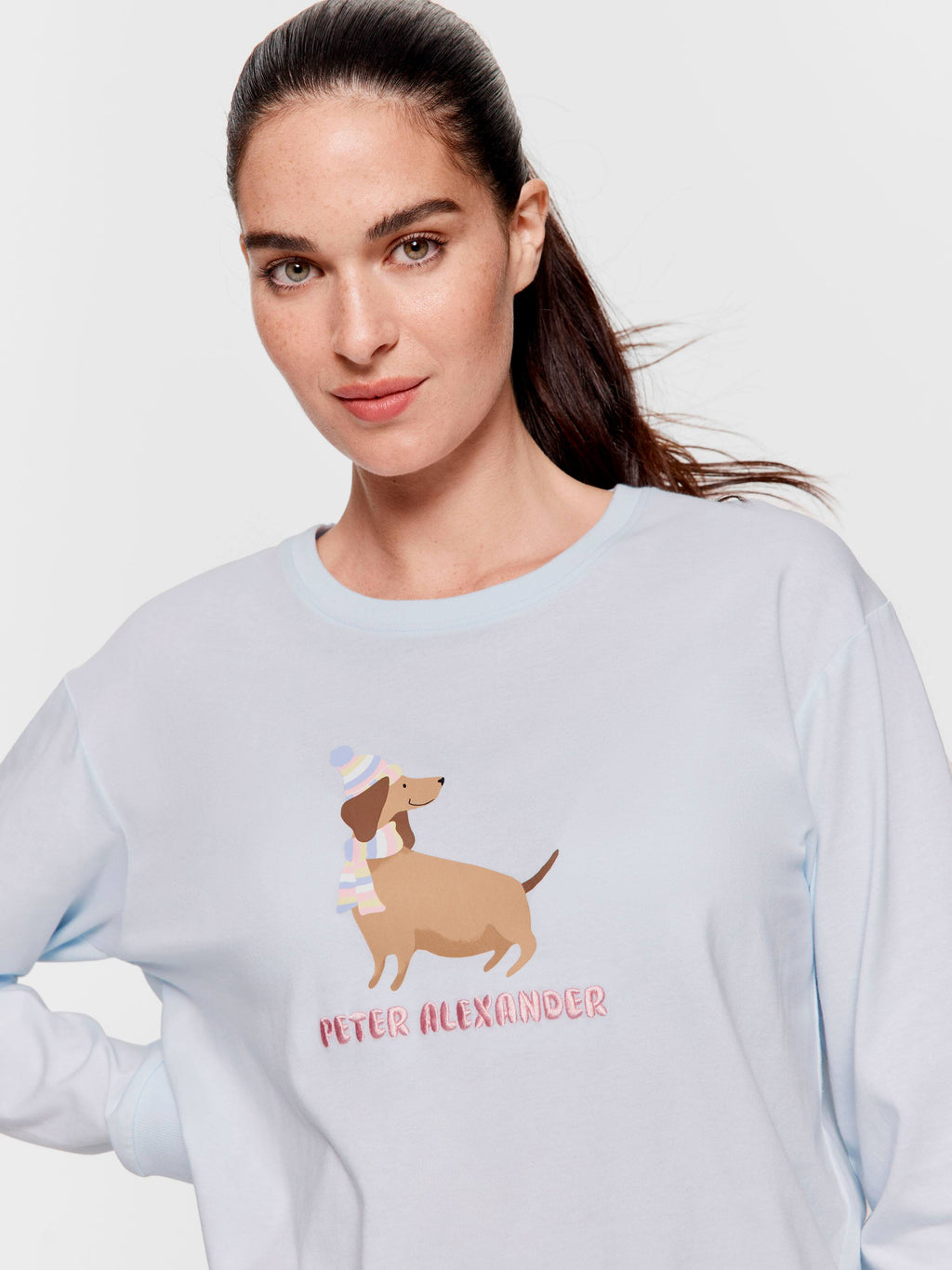 Beanie Dog Long Sleeve Top