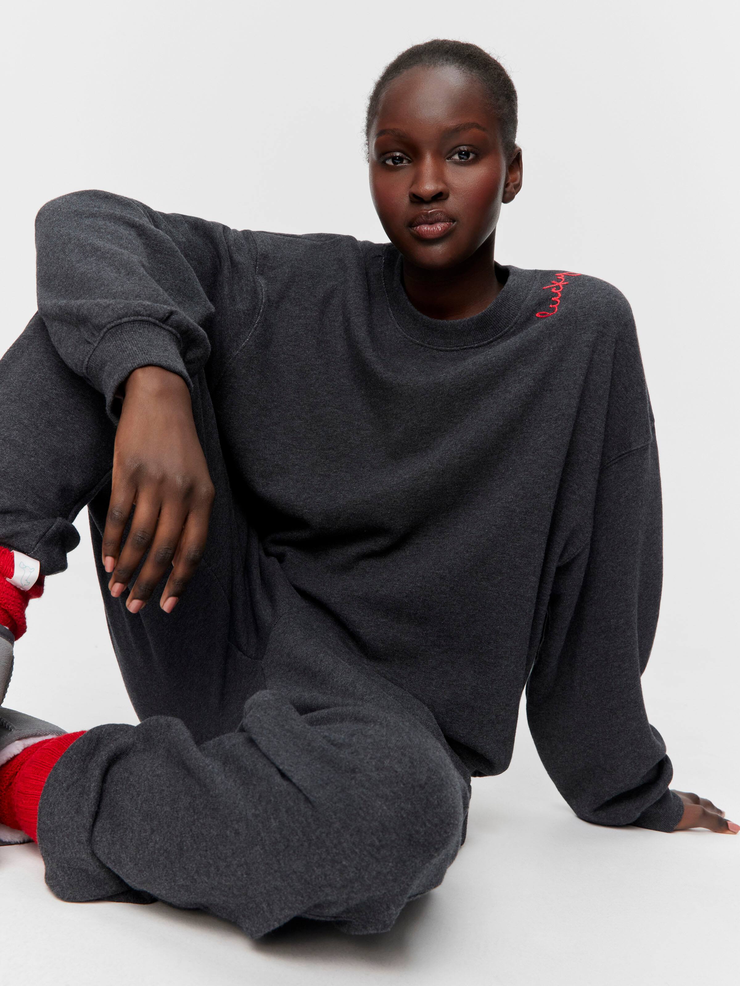 Charcoal Track Pj Pant