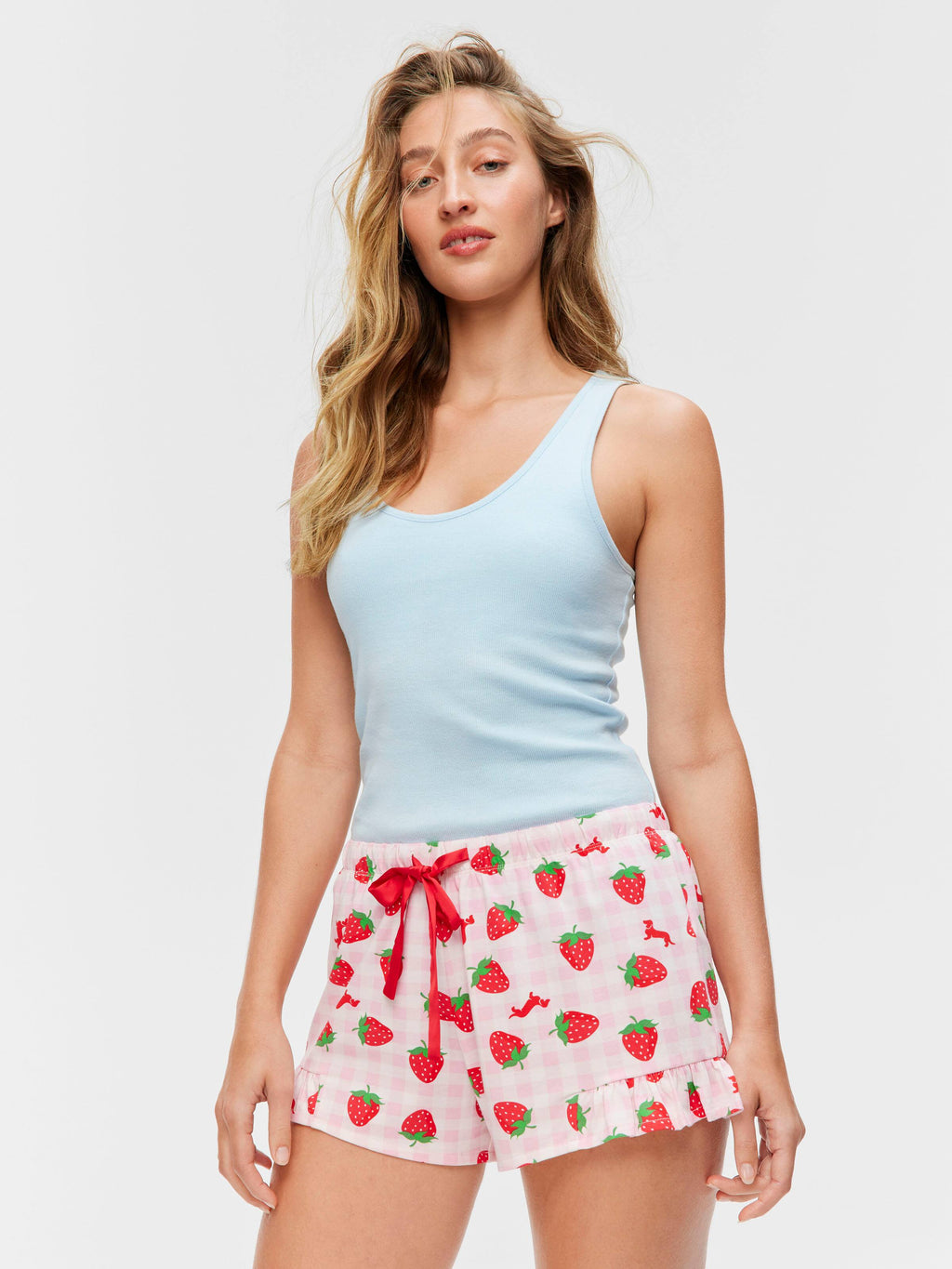 Strawberry Mini Flutter Short