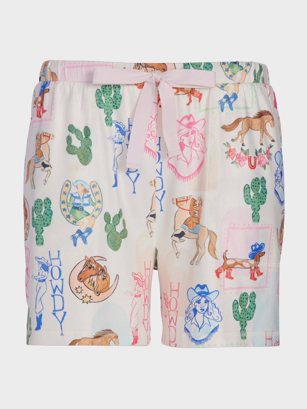 Western Plush Long Short