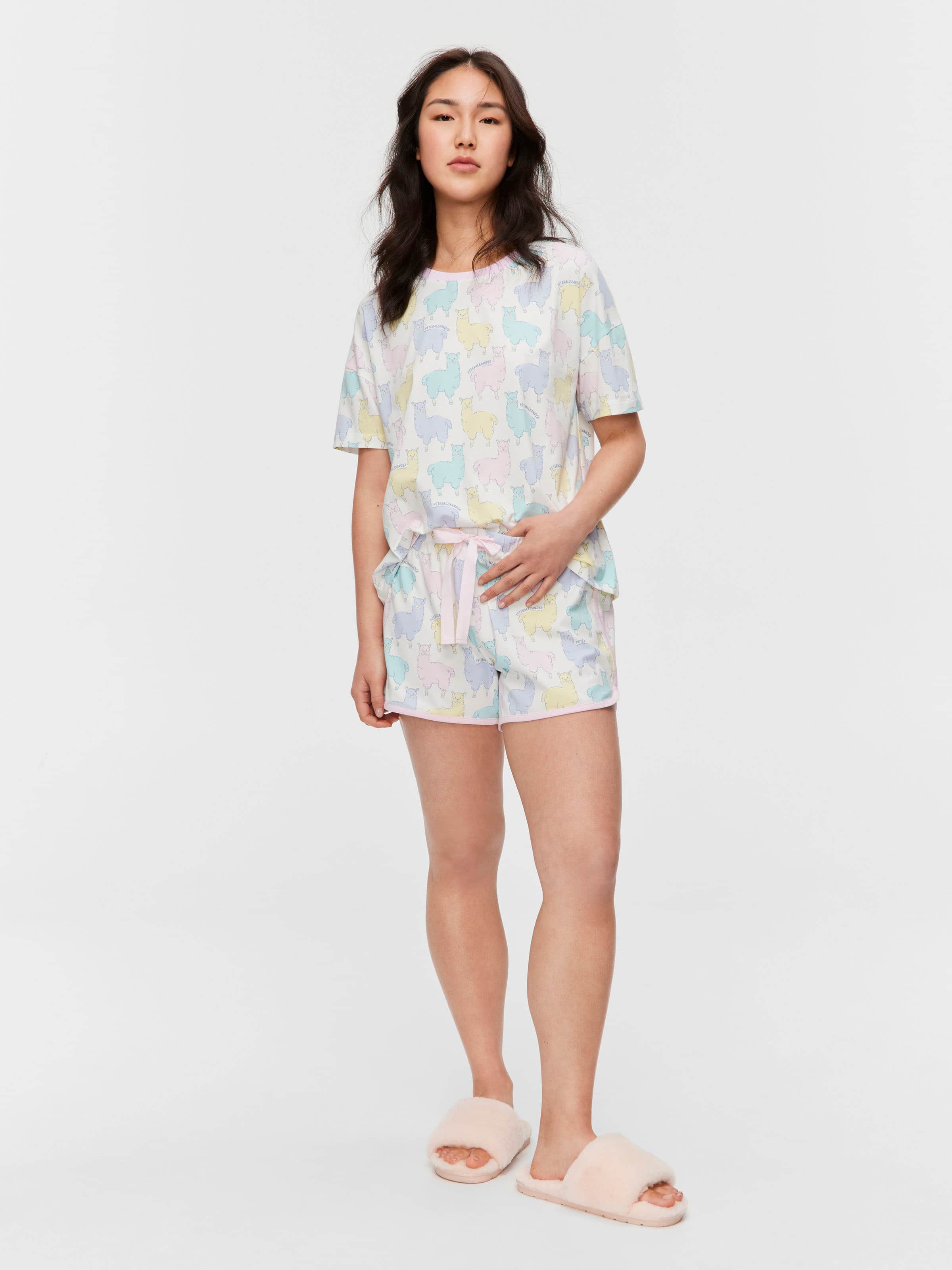 Pastel Llamas Pj Set