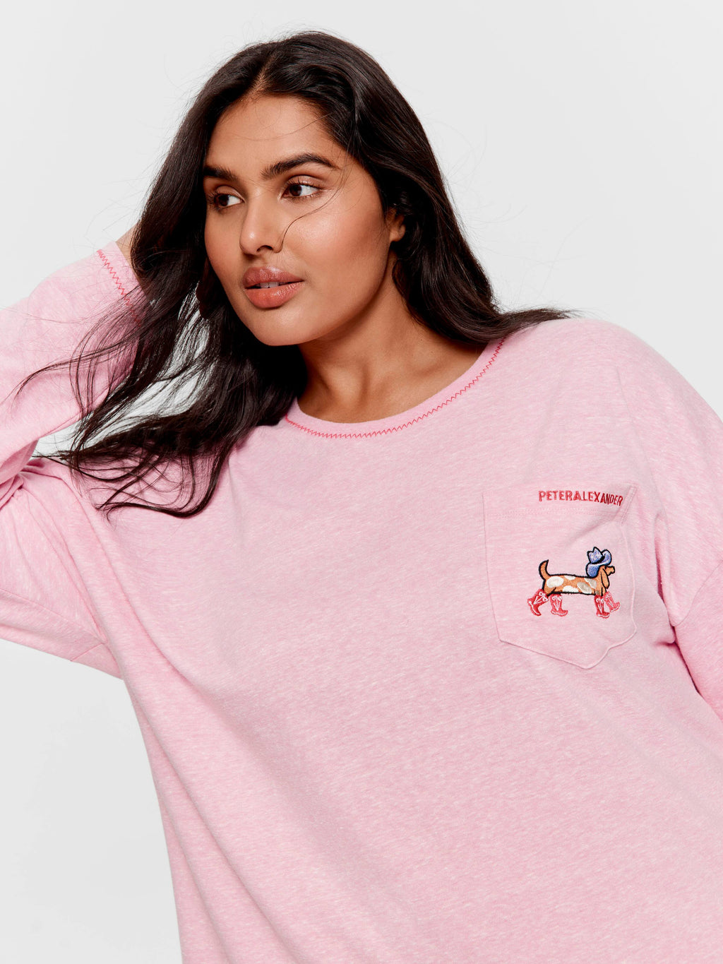 P.A. Plus Cowdog Long Sleeve Top