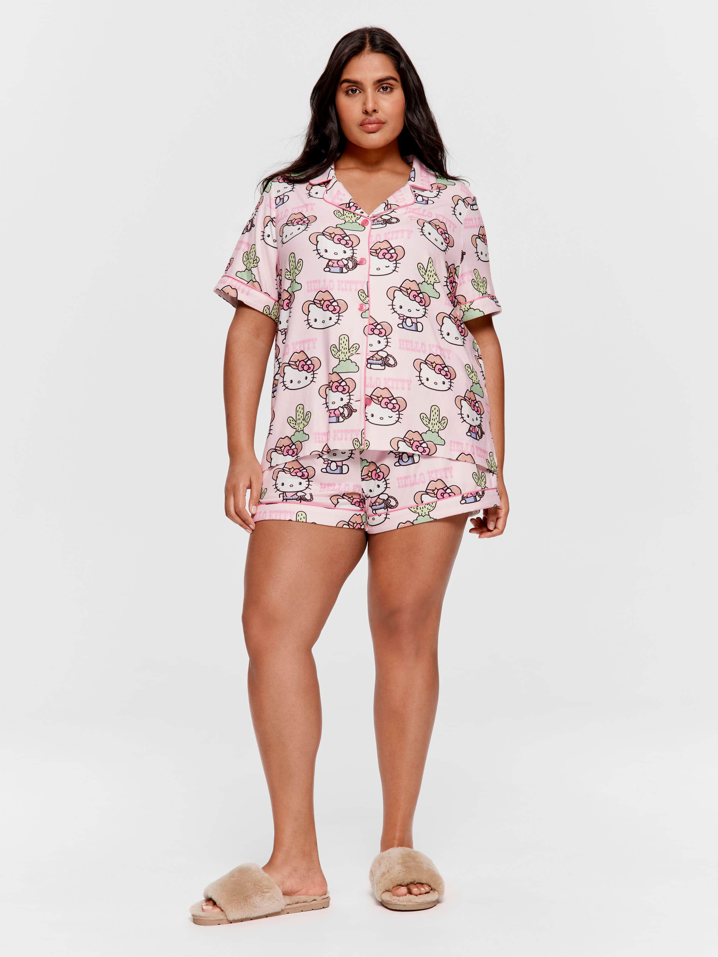 P.A. Plus Howdy  Shortie Pj Set