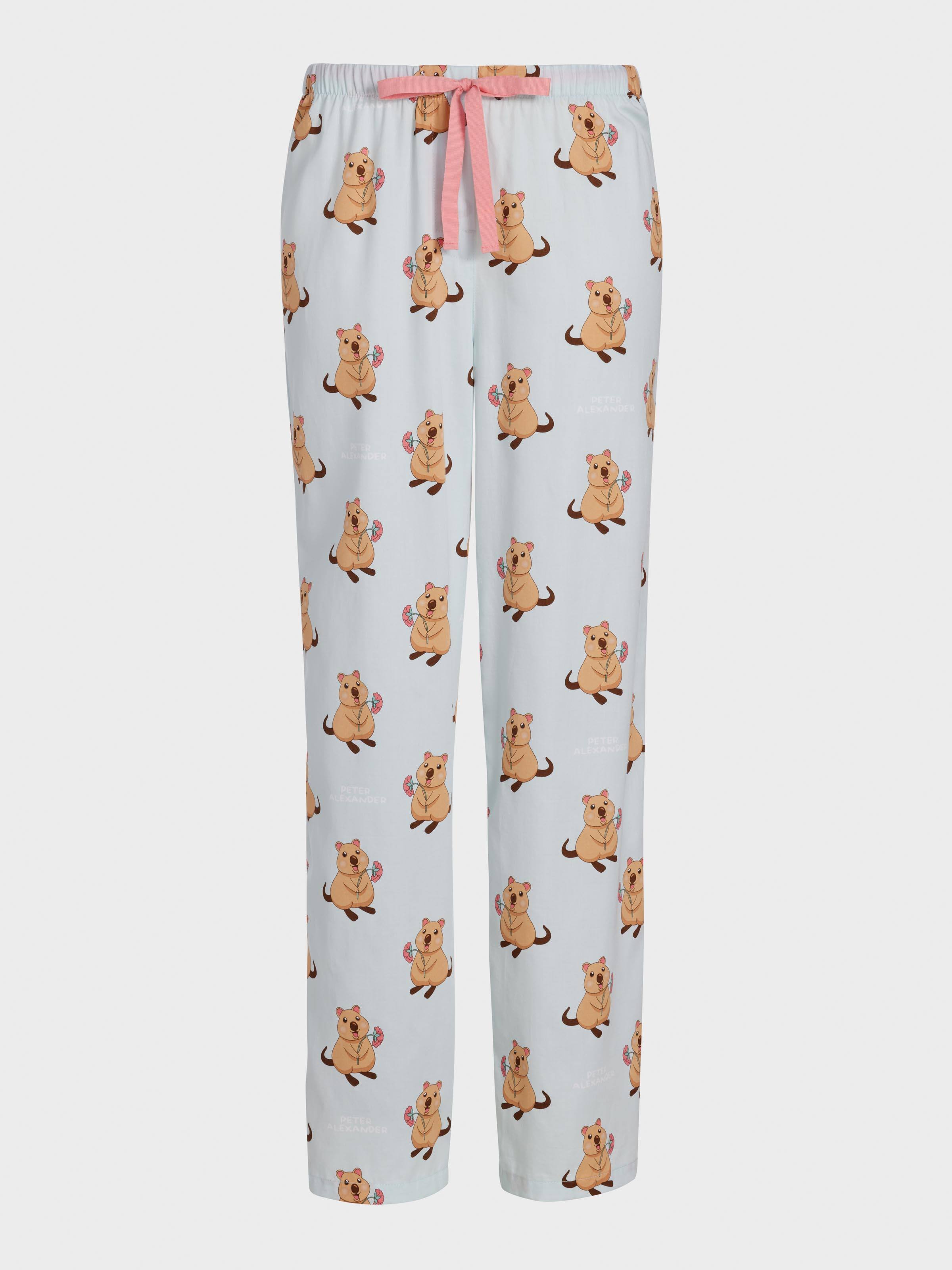 Quokka Mint 100% Cotton Classic Pj Pant