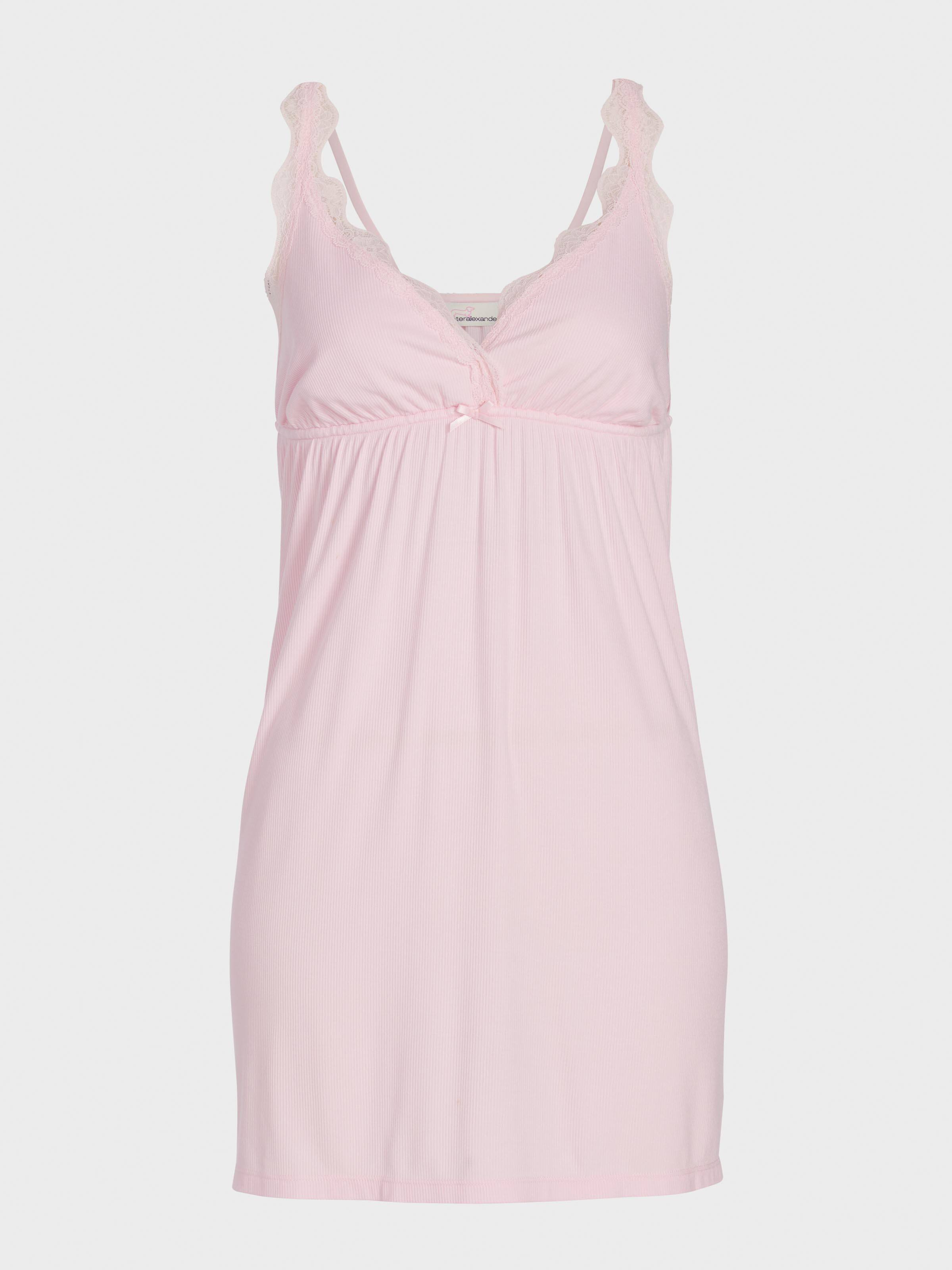 Pink Babydoll Rib Nightie