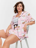 P.A. Plus Doggy Bag Shortie Pj Set