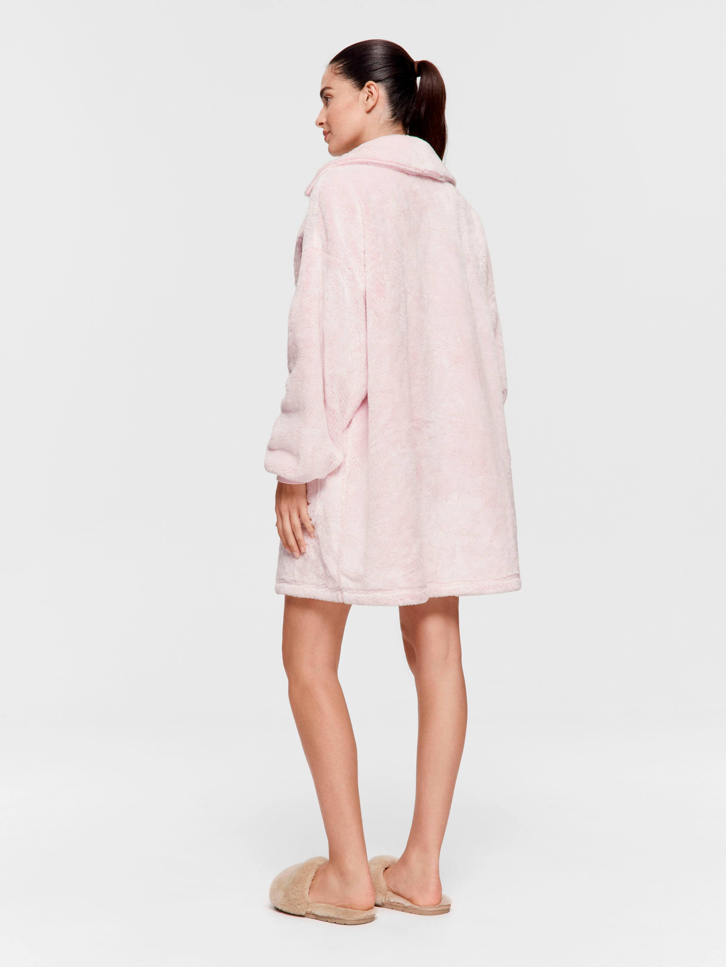 Oversized Fluffy Pink Gown