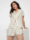 100% Cotton Shortie Pj Set