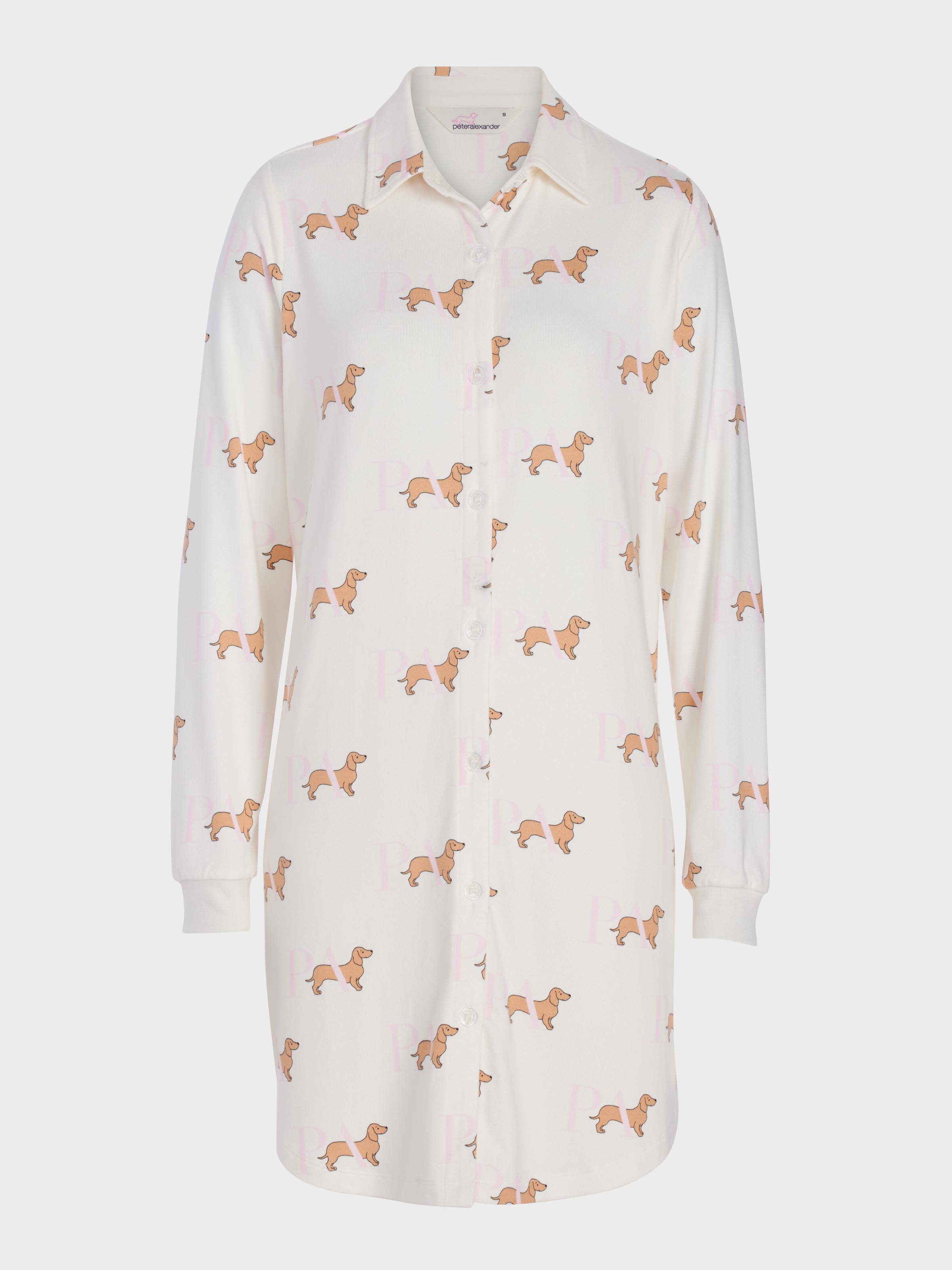 P.A. Penny Long Sleeve Plush Nightshirt