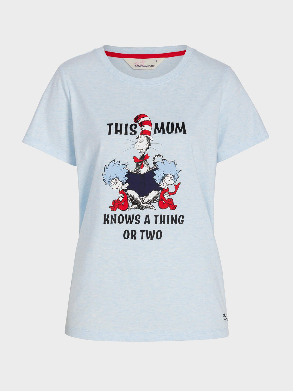 Dr Seuss Mum Knows A Thing Or Two 100% Cotton Tee