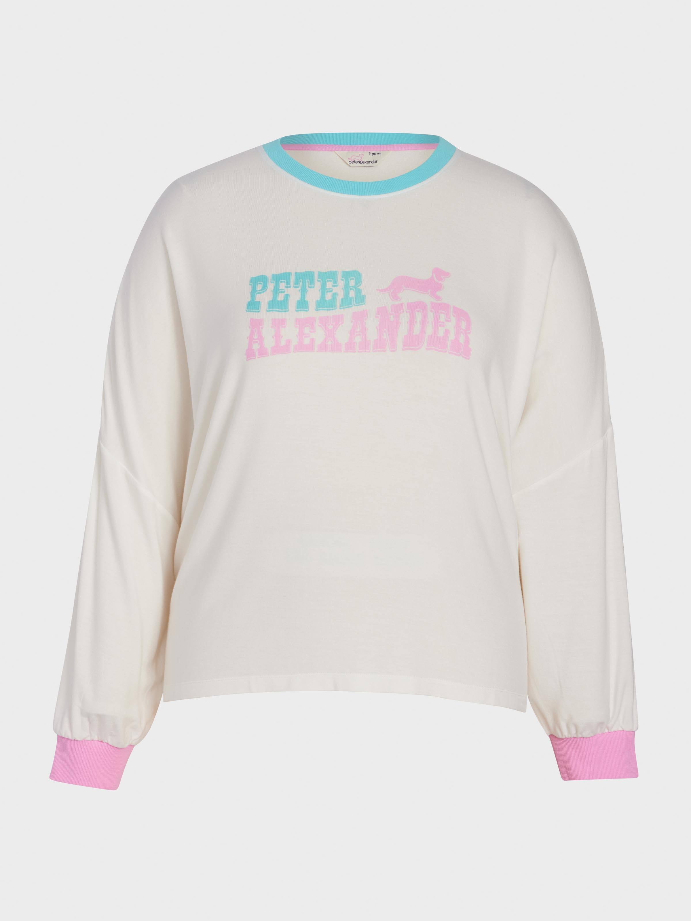 P.A. Plus Peter Alexander Western Oversized Long Sleeve Top