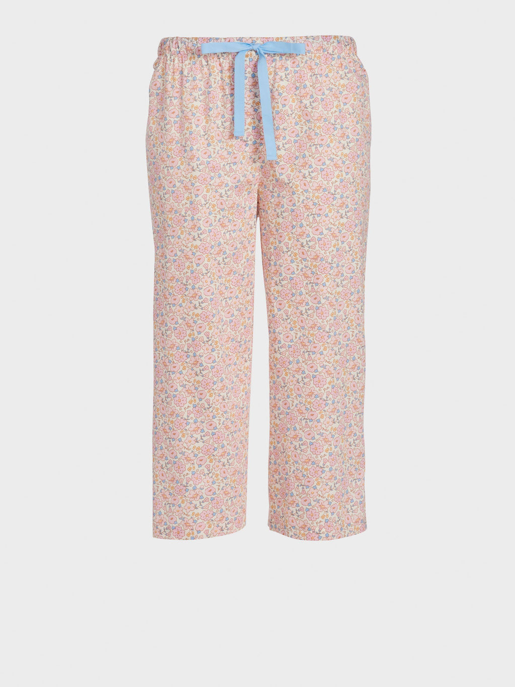Vintage Floral 100% Cotton 3/4 Pj Pant