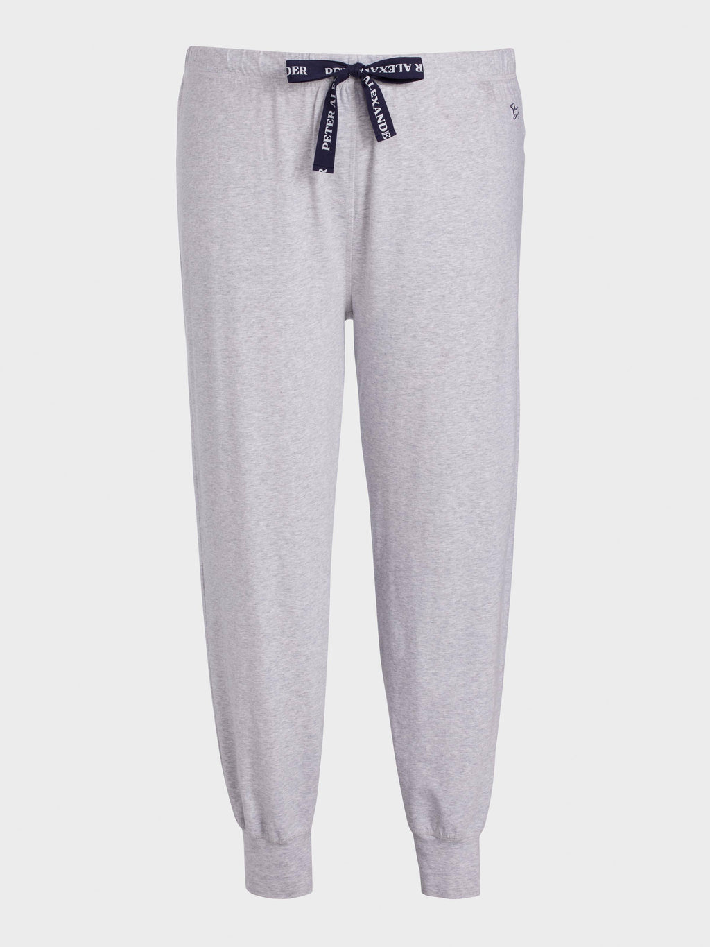 P.A. Plus Grey Marle Branded Easy Pj Pant