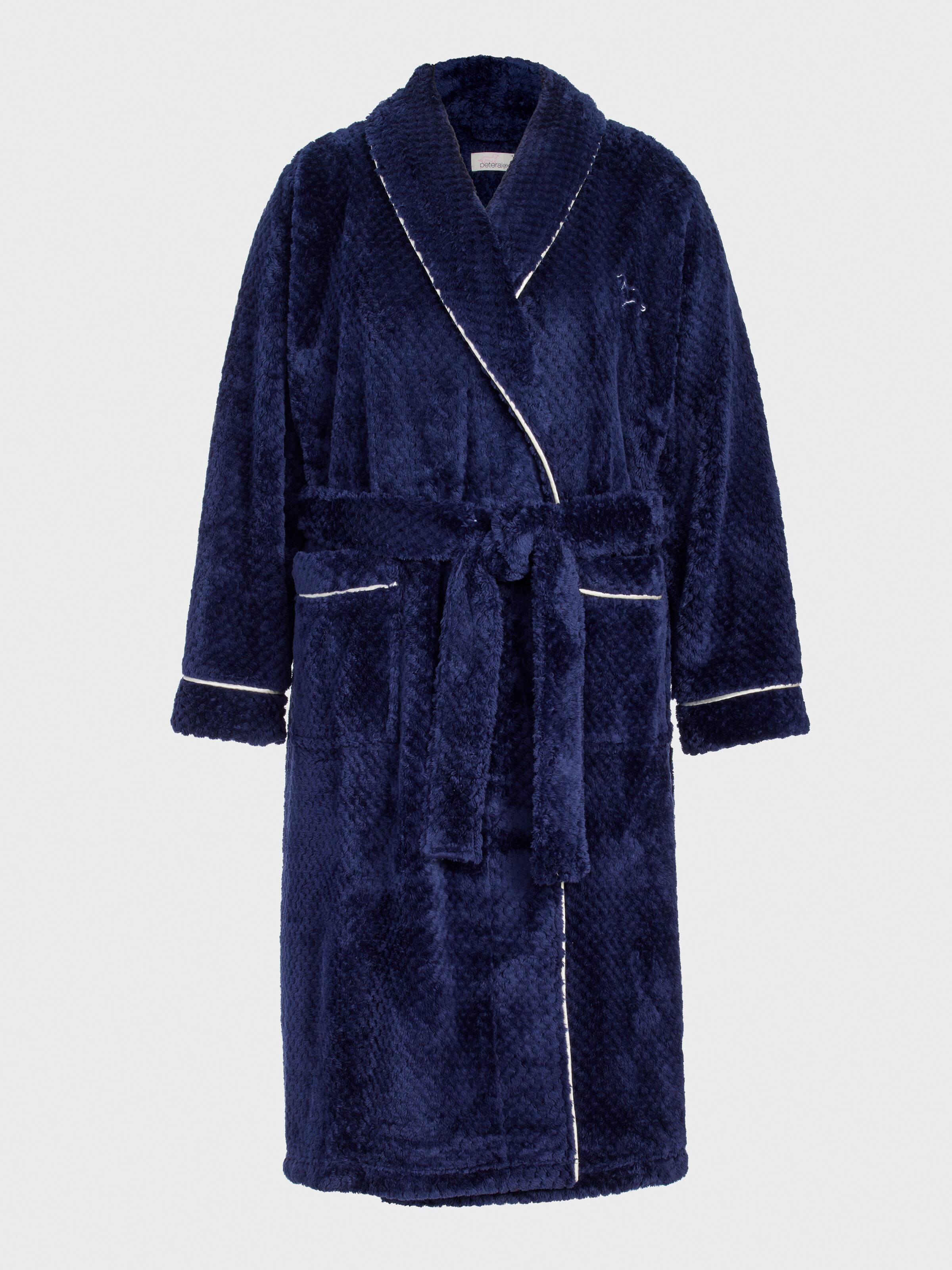 P.A. Plus Peter's Navy Jacquard Gown