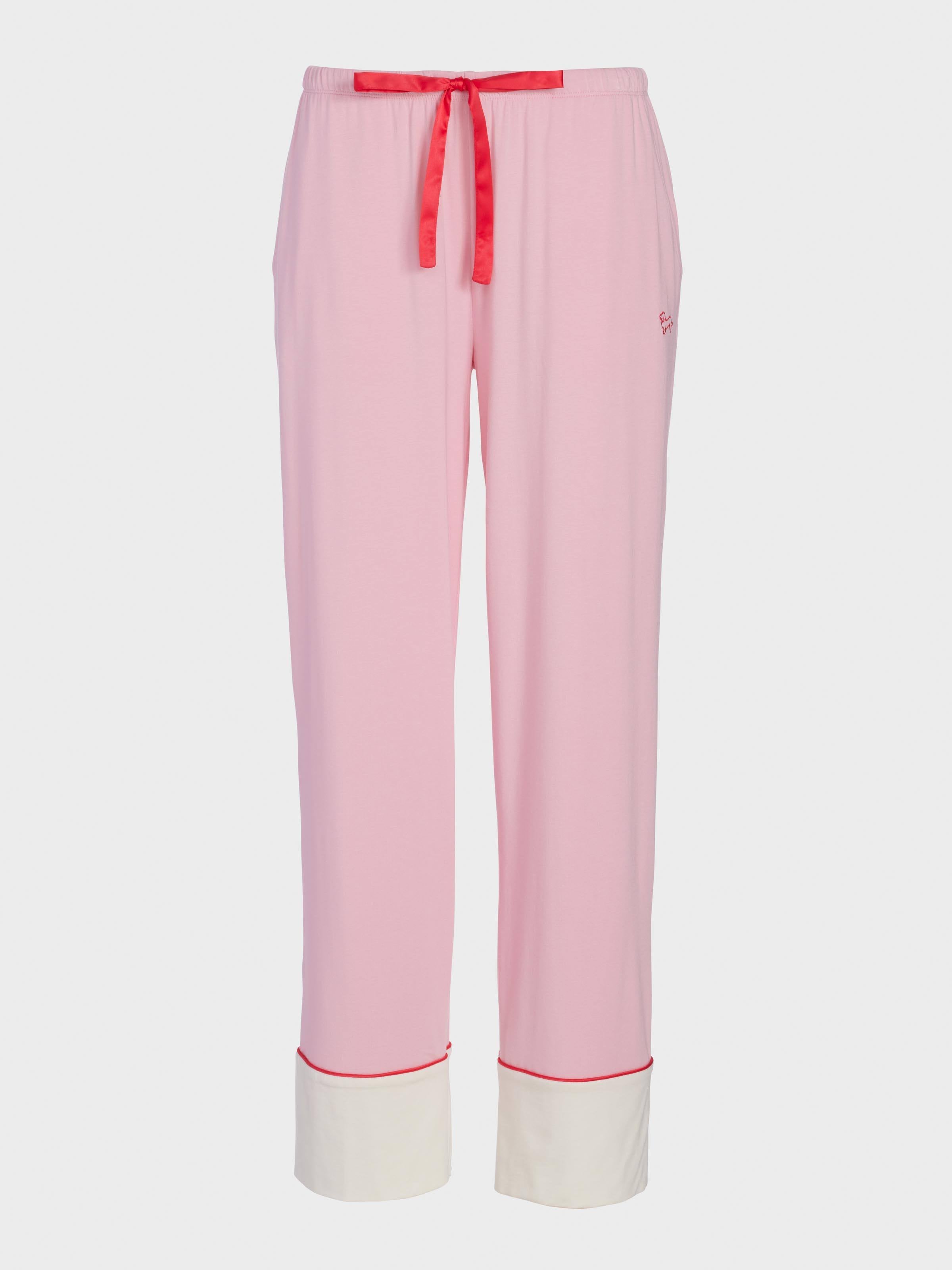 Western Bamboo Jersey Straight Leg Pj Pant