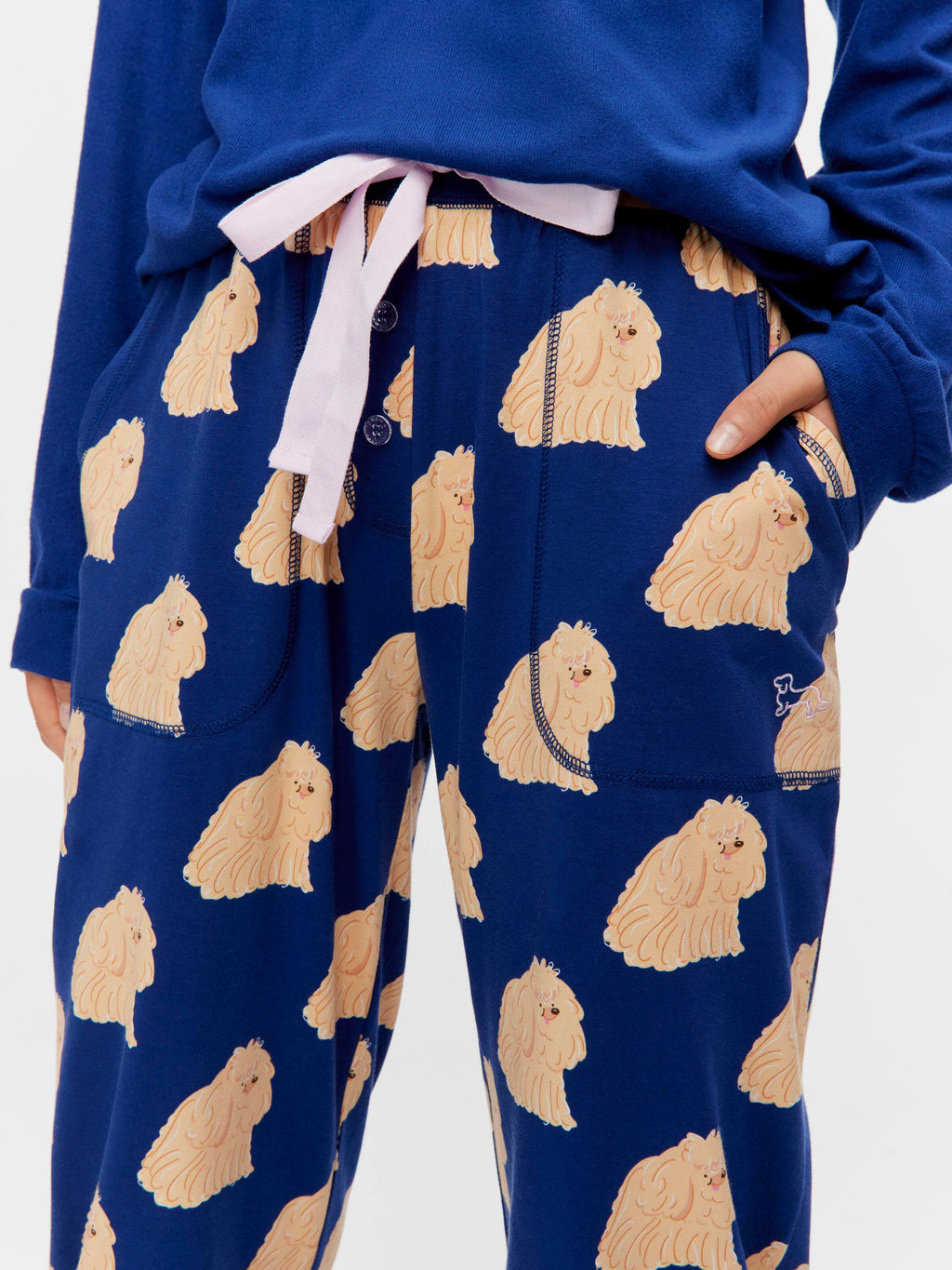 Navy Dog Easy Pj Pant