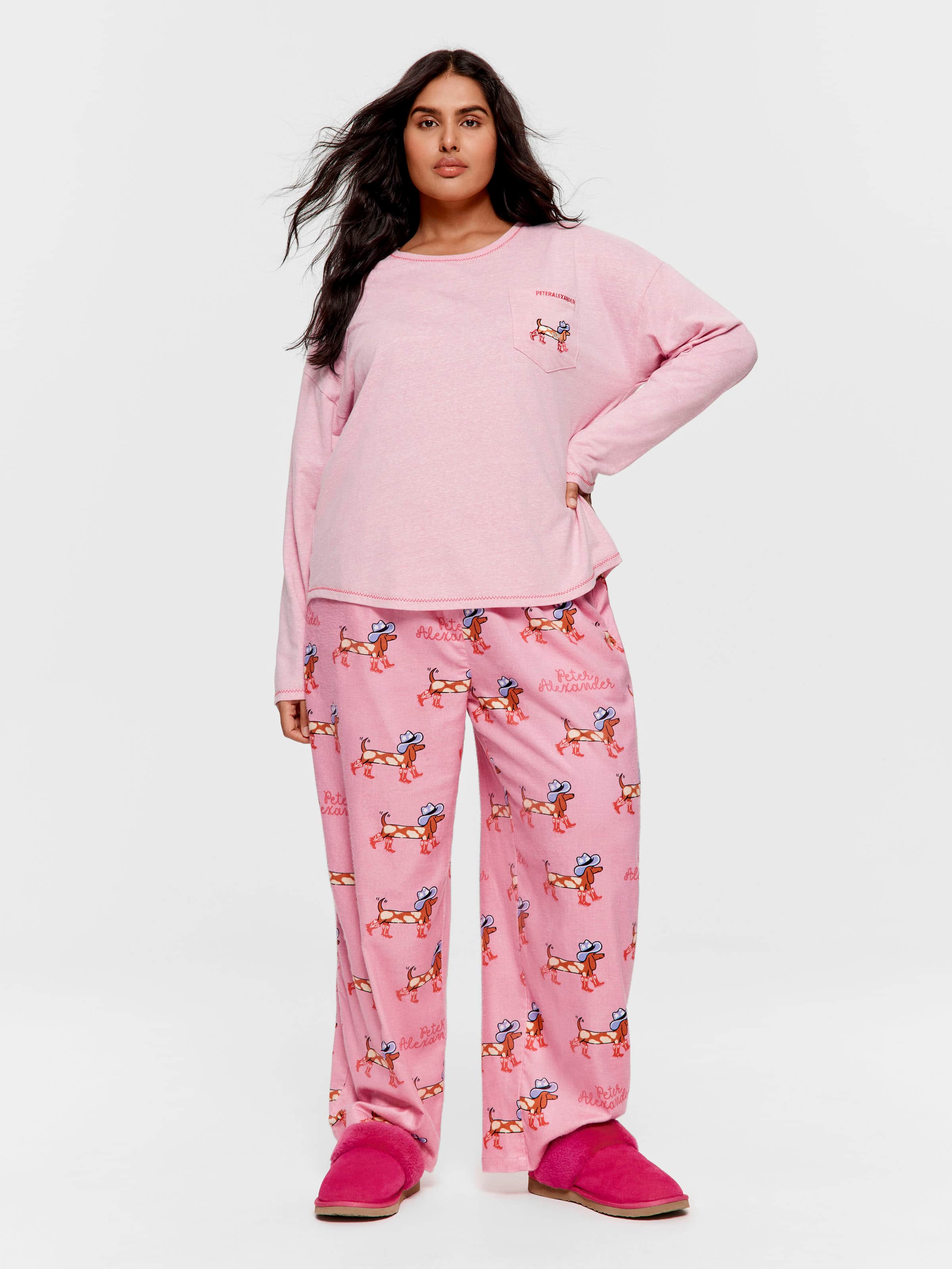 P.A. Plus Cowdog Long Sleeve Top