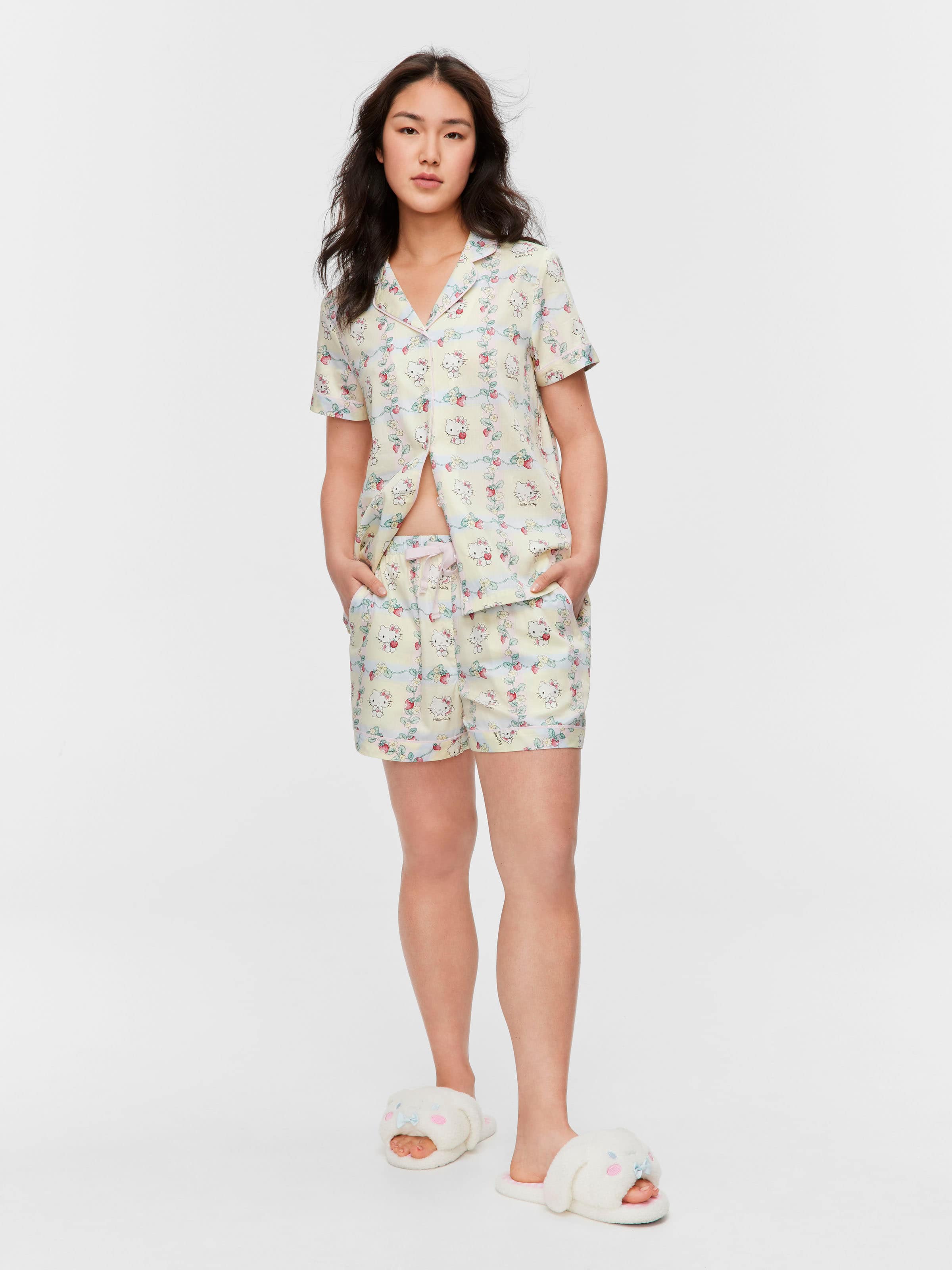 100% Cotton Shortie Pj Set