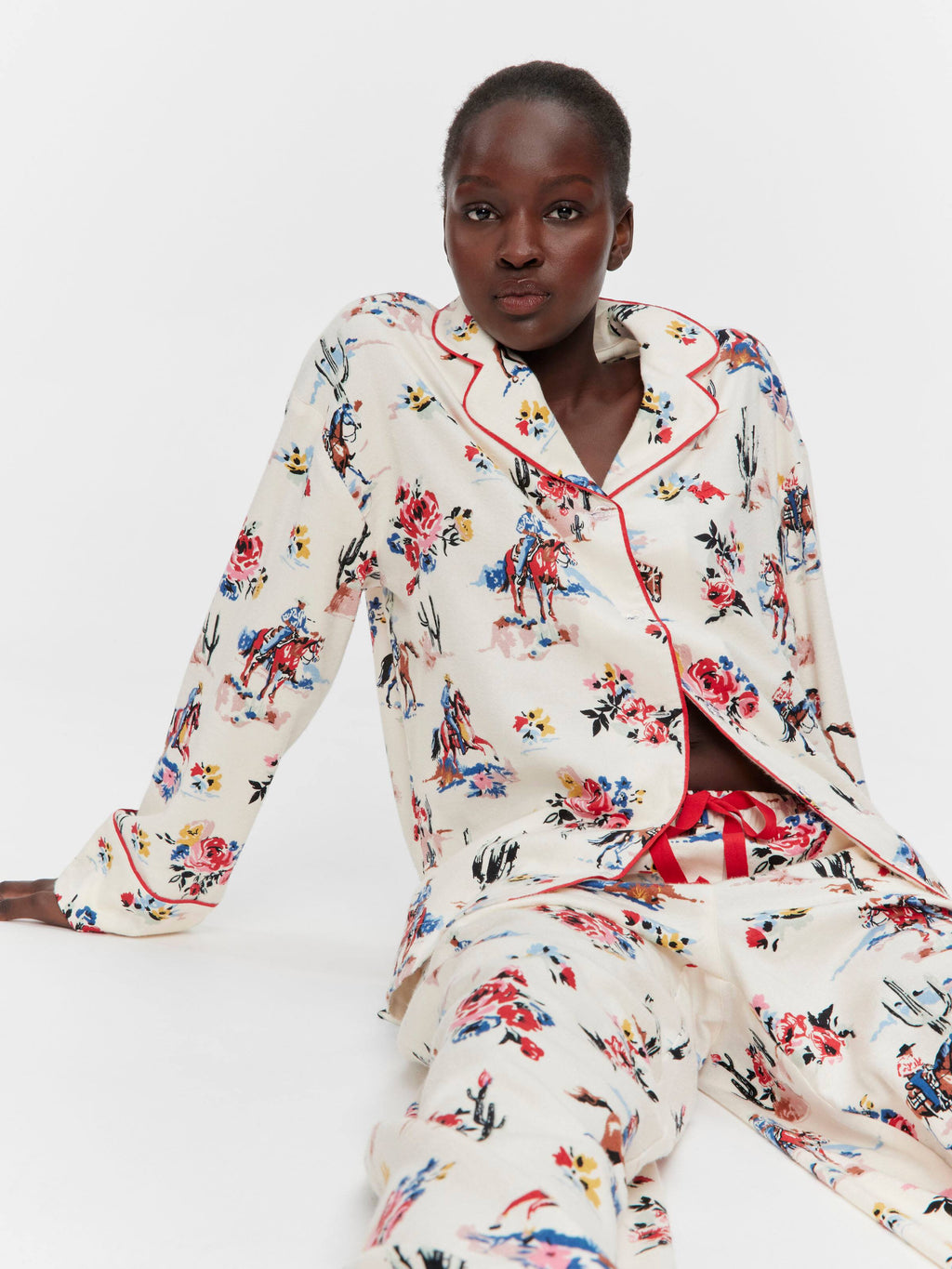 Cowboy Bamboo Flannelette Classic Pj Set