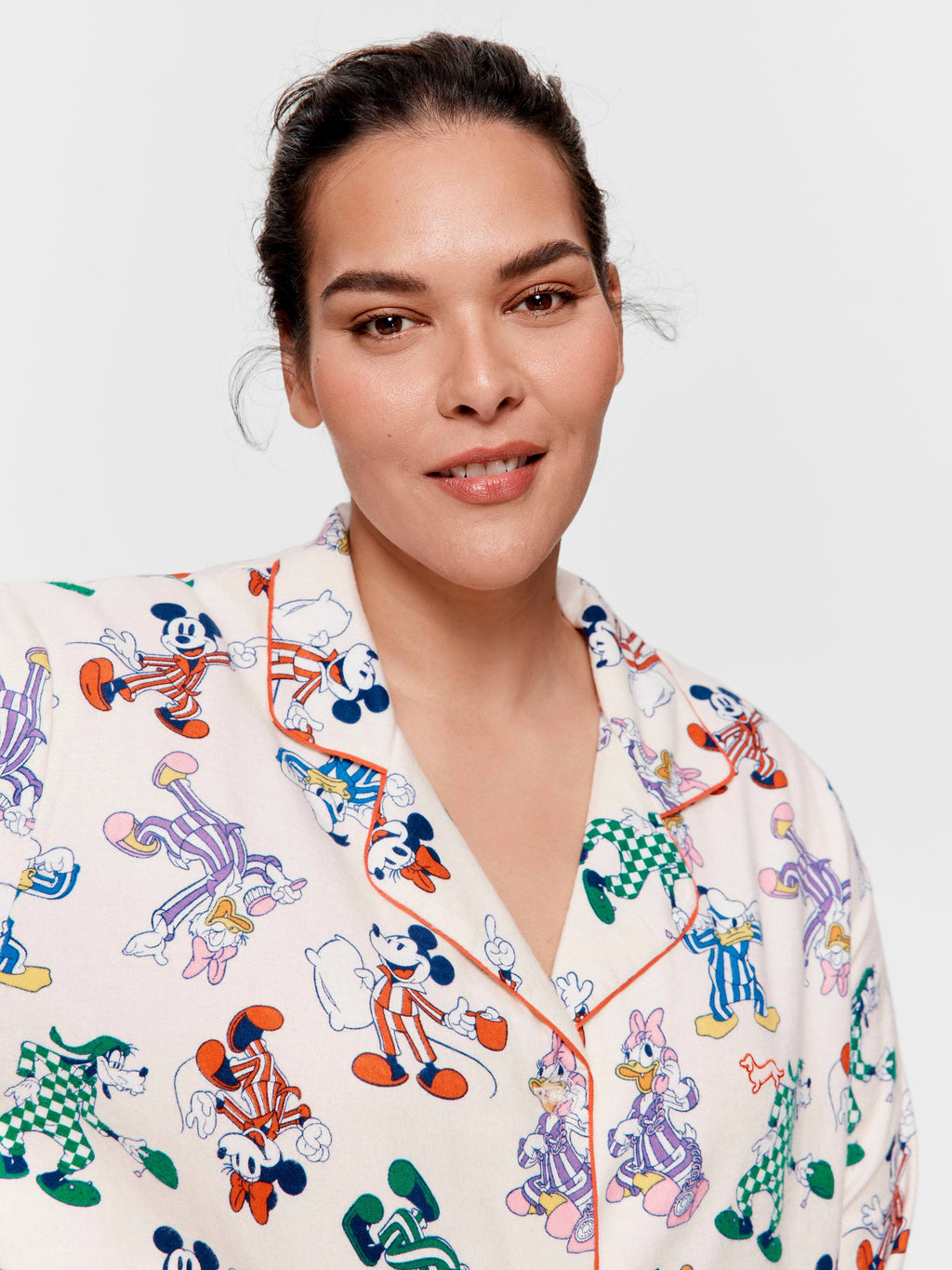 P.A. Plus  & Friends Bamboo Flannelette Classic Pj Set