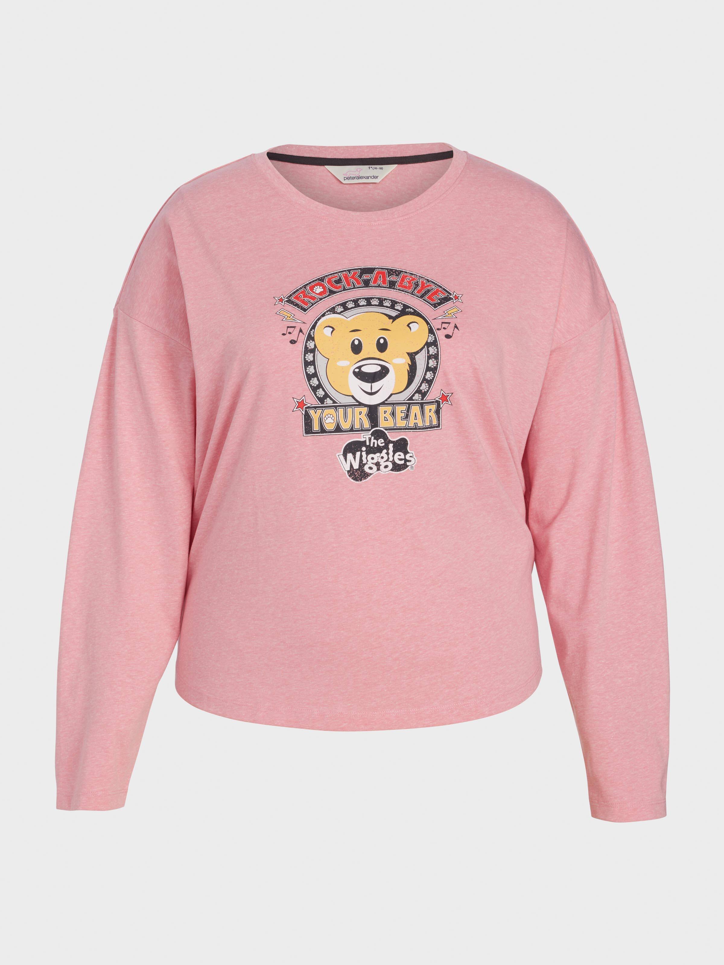 P.A. Plus The Wiggles Rock-A-Bye Bear Long Sleeve Top