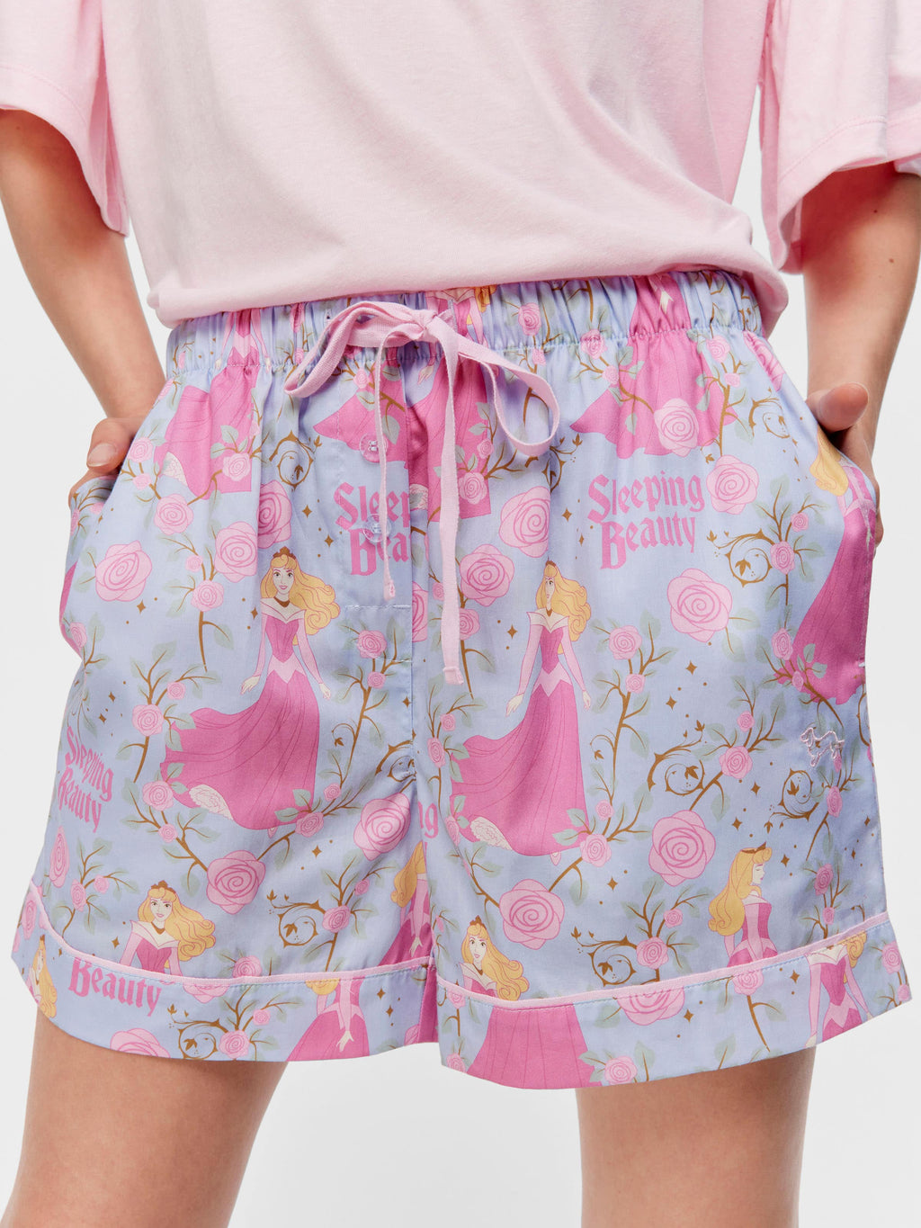 Sleeping Beauty 100% Cotton Mid Short