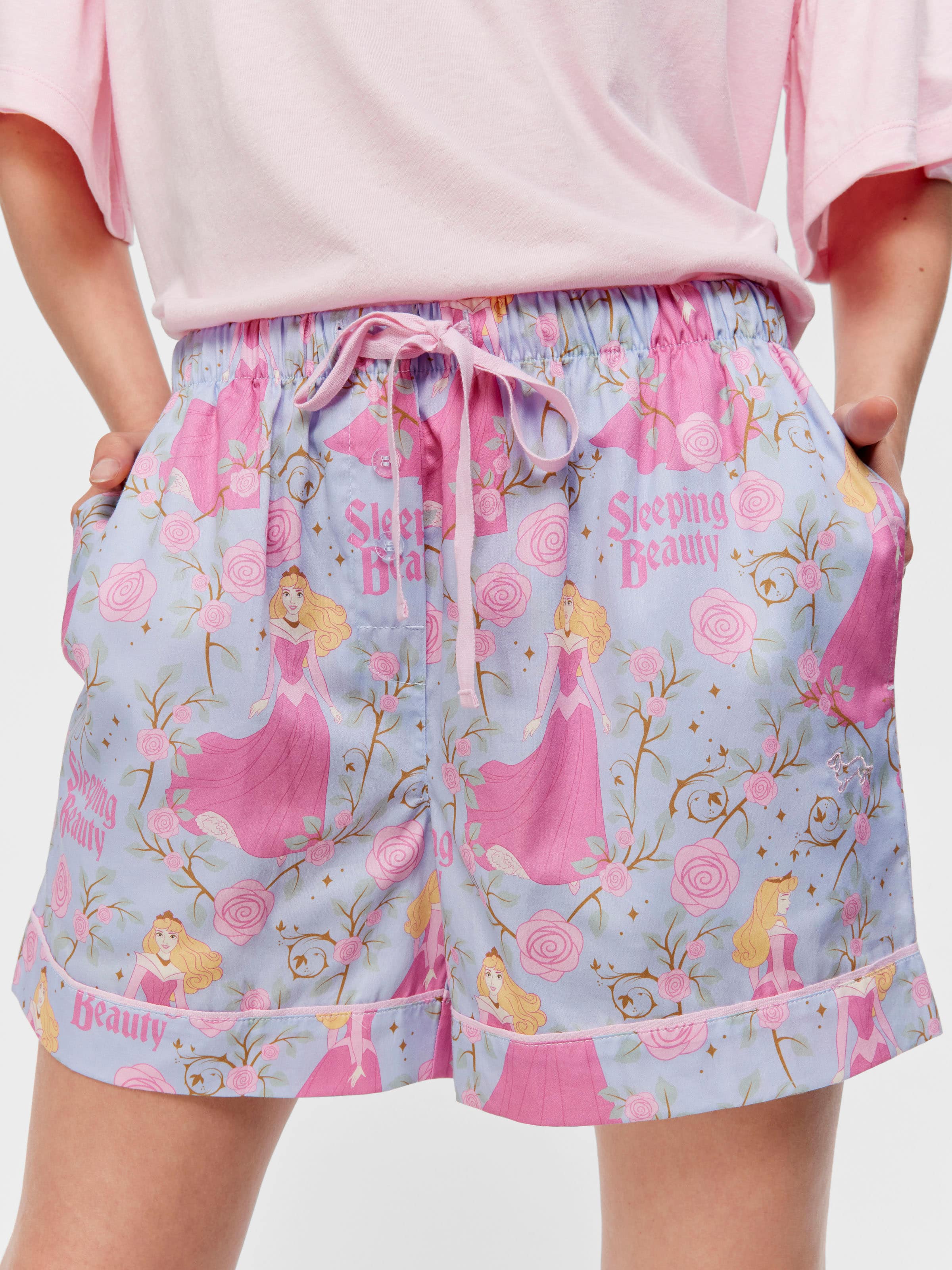 Sleeping Beauty 100% Cotton Mid Short