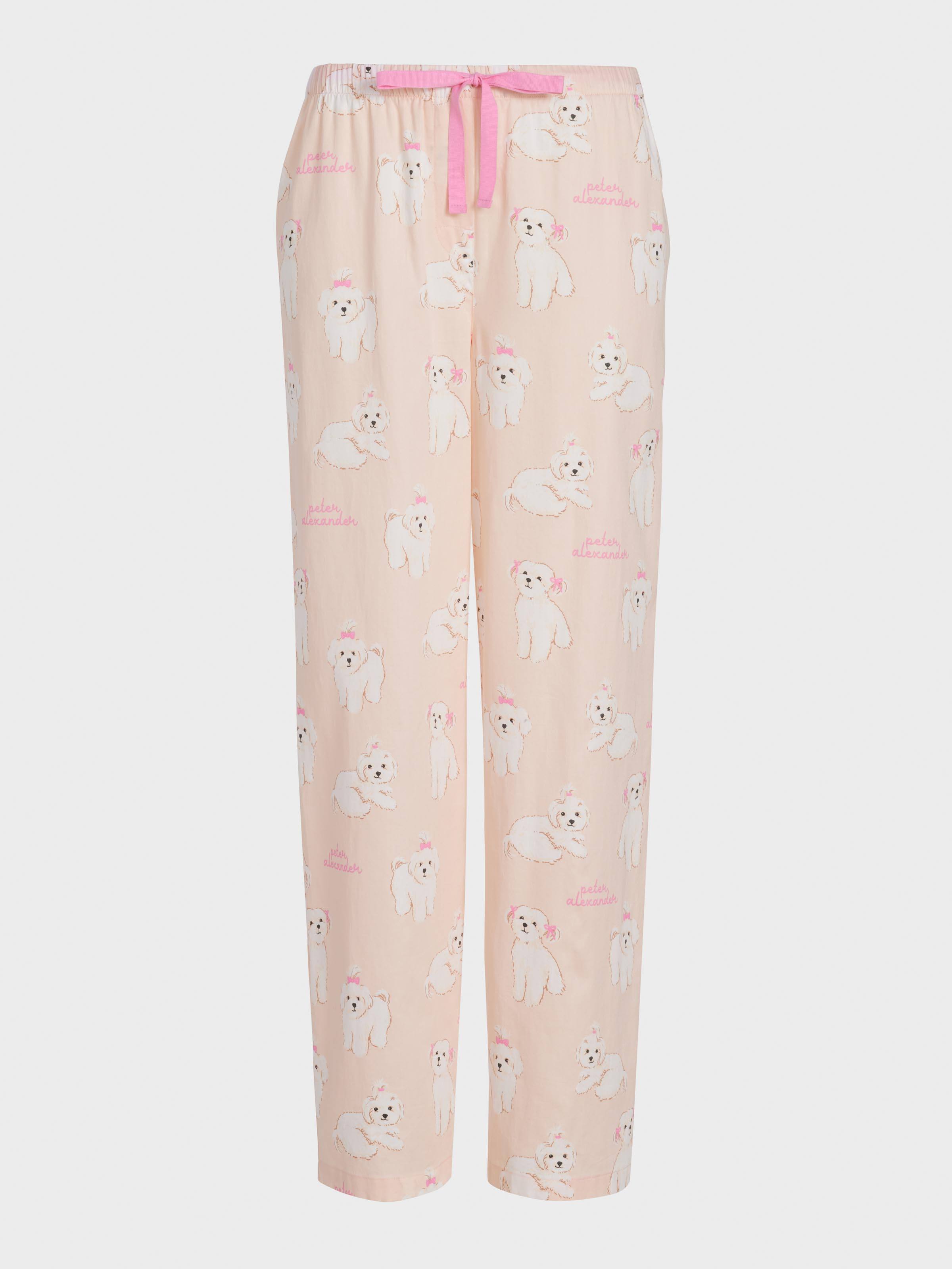 Maltese Dog 100% Cotton Classic Pj Pant