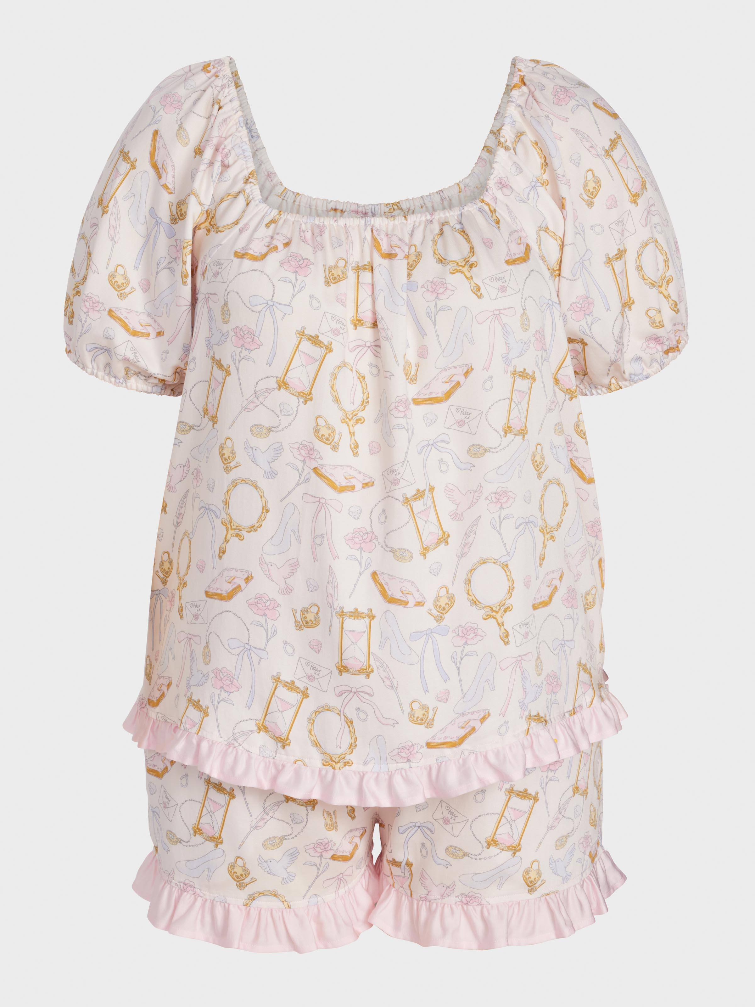 P.A. Plus Romance Icon Shortie Pj Set
