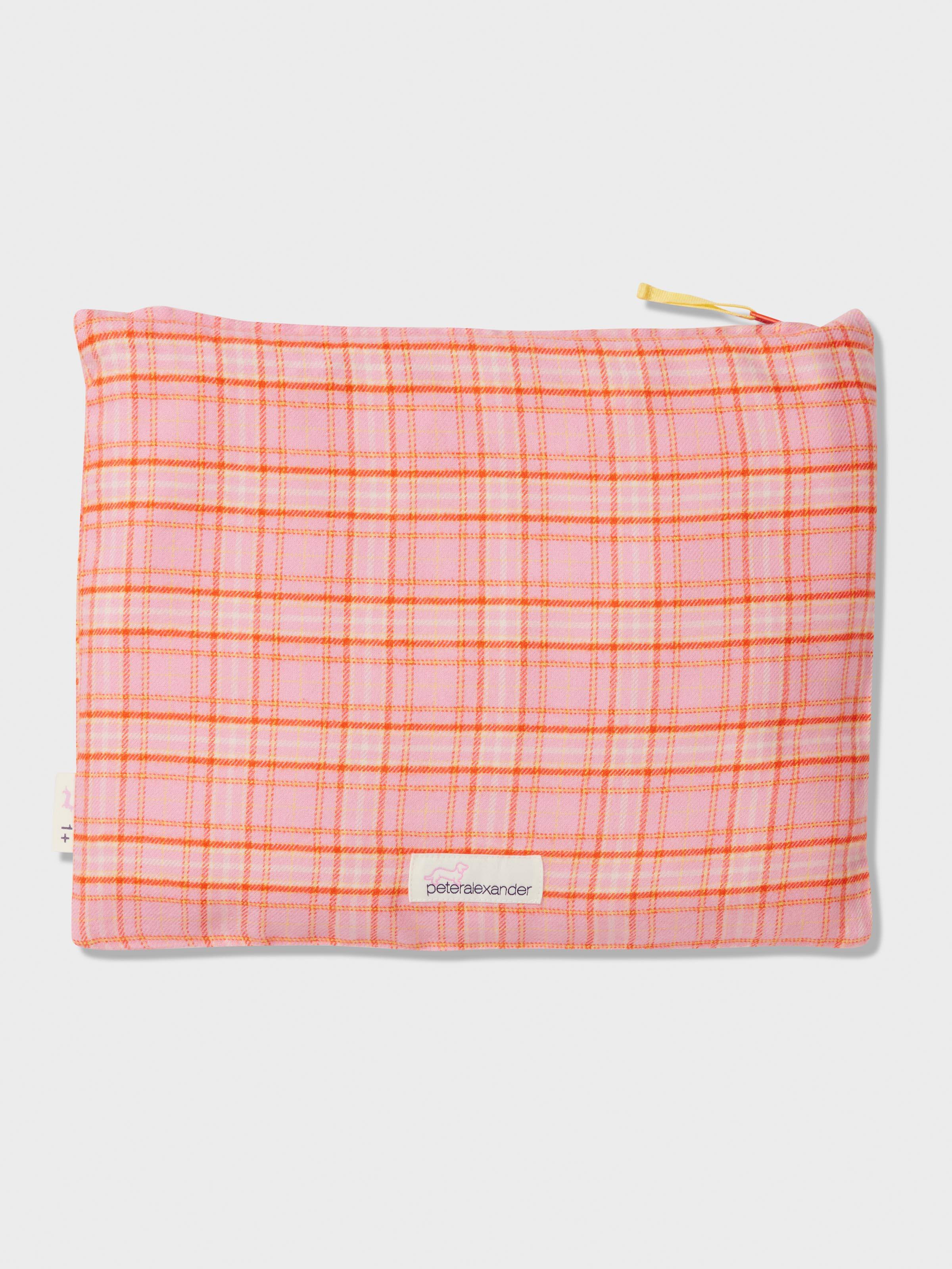 Pink & Yellow Check Bamboo Flannelette Classic Pj Set