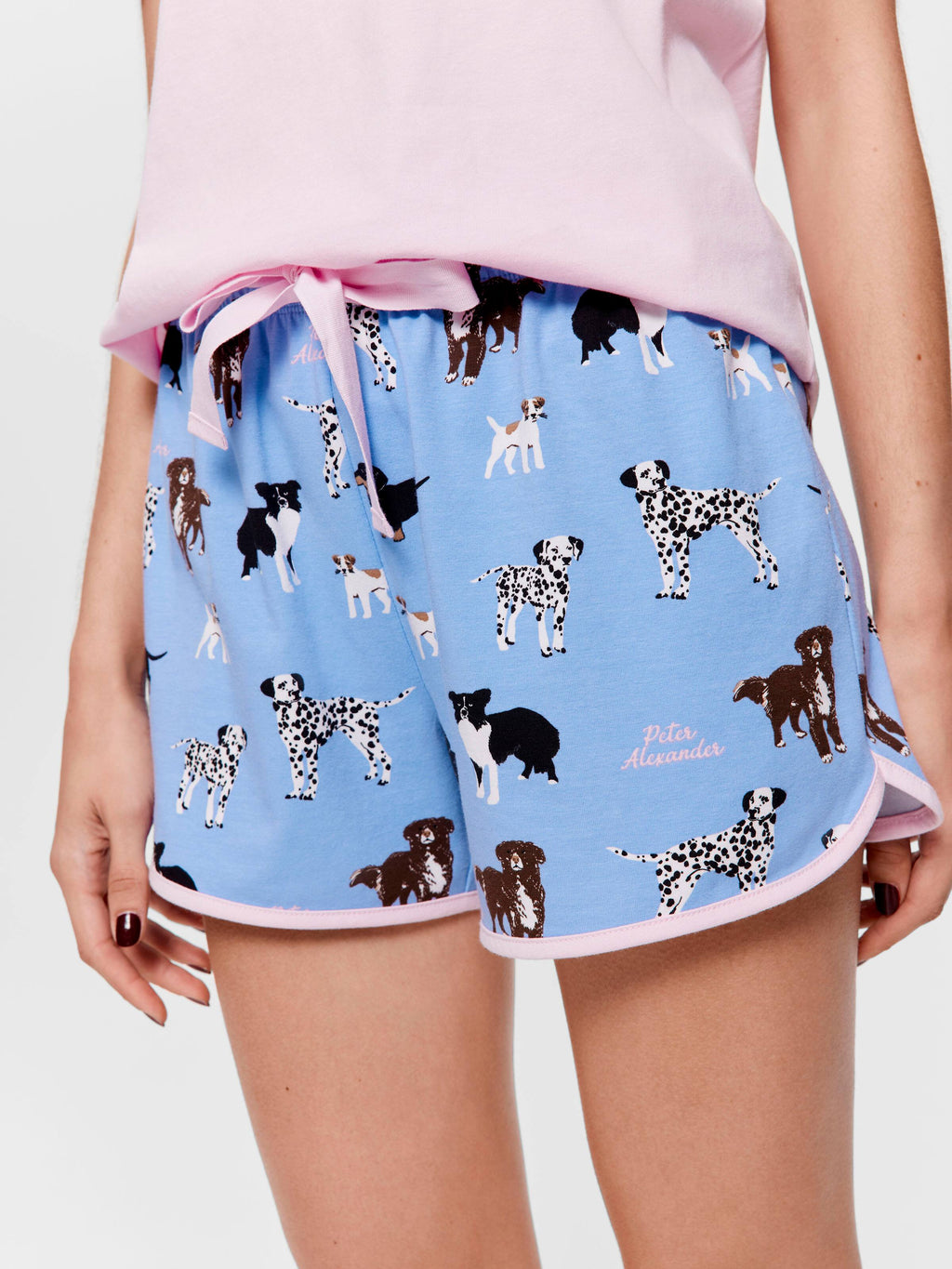Mixed Dog 100% Cotton Mid Short